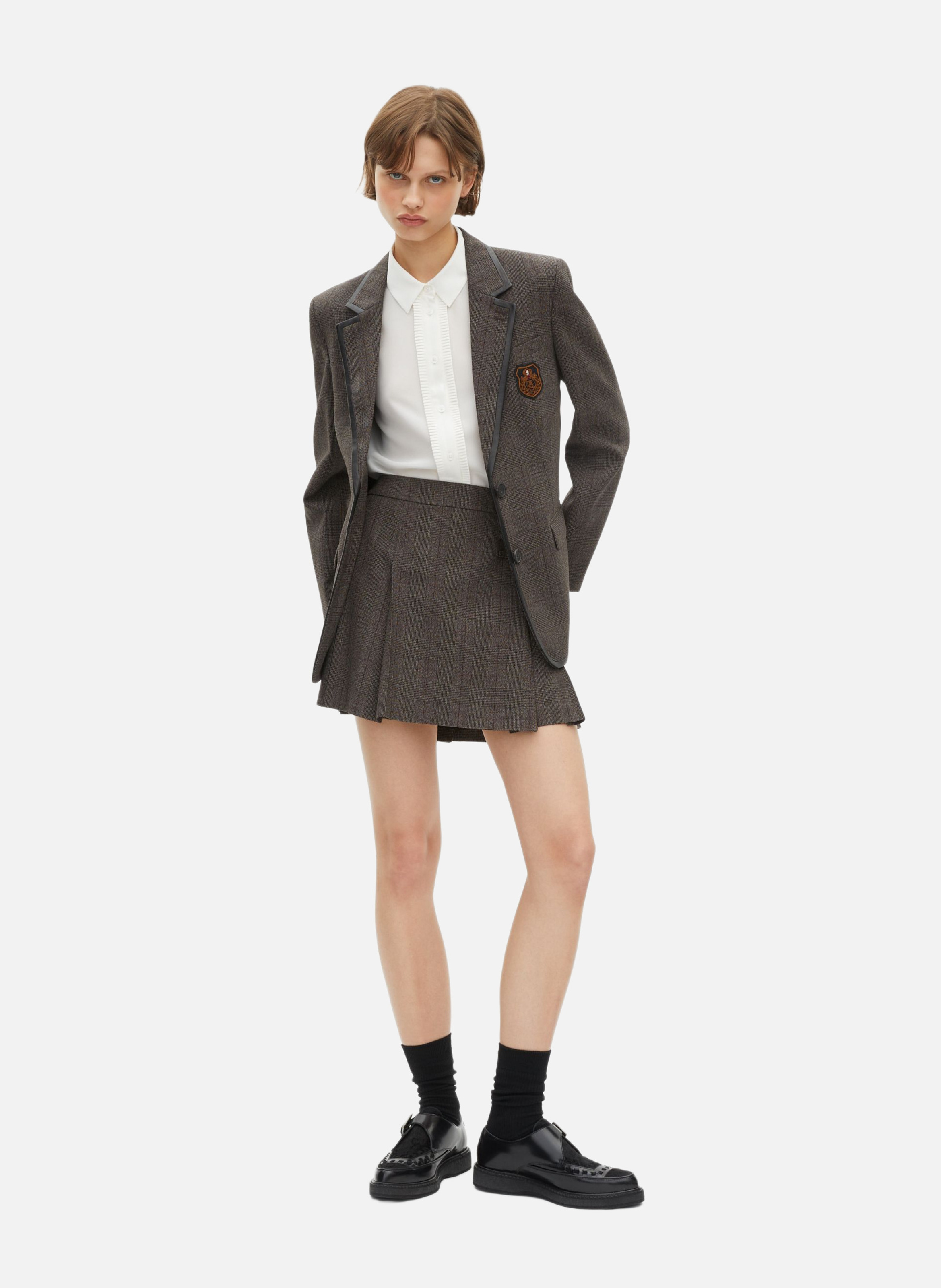 Prince of Wales jacket THE KOOPLES Brown