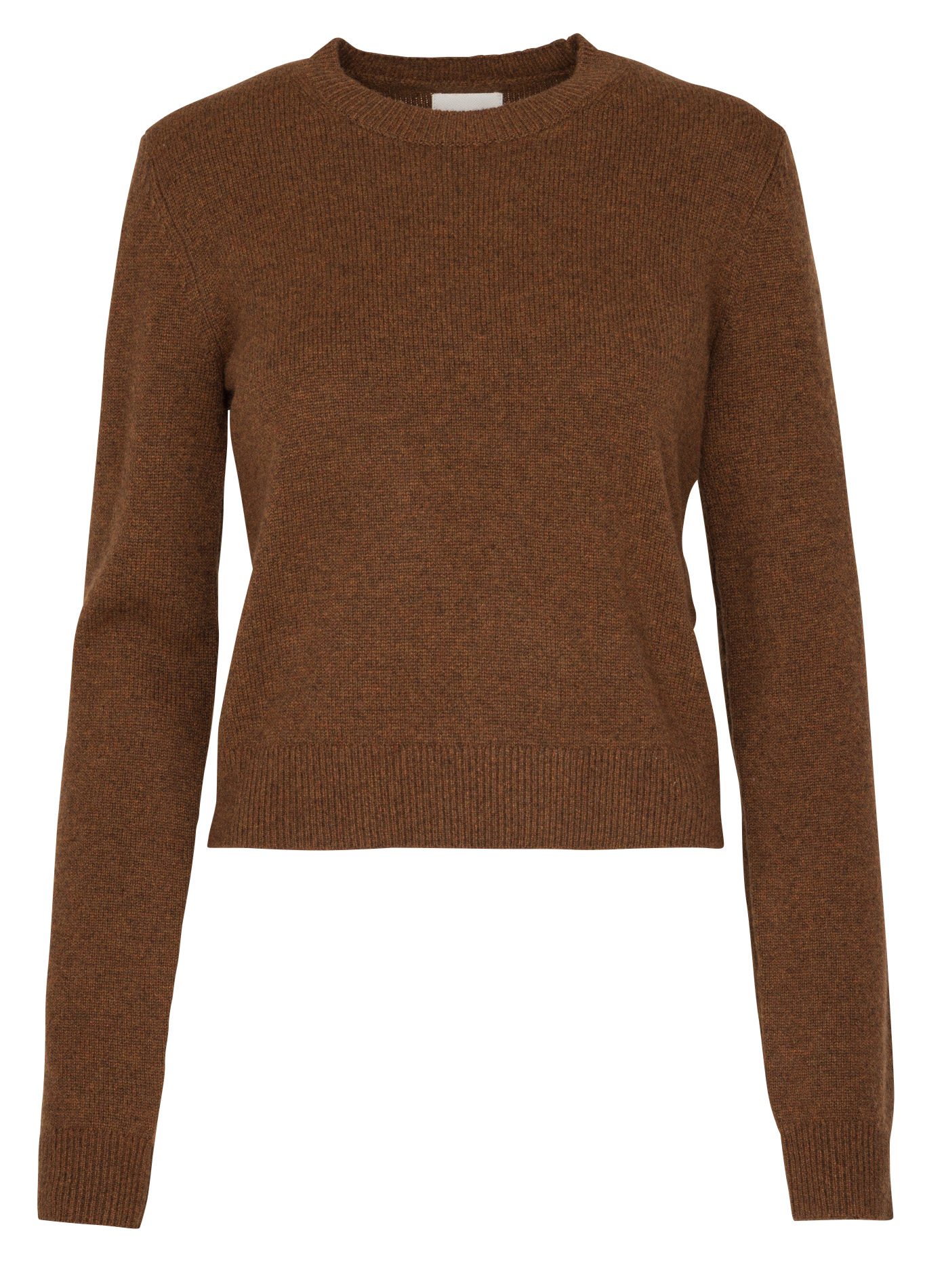 Rechte trui van kasjmier met ronde hals BELLEROSE Blauw