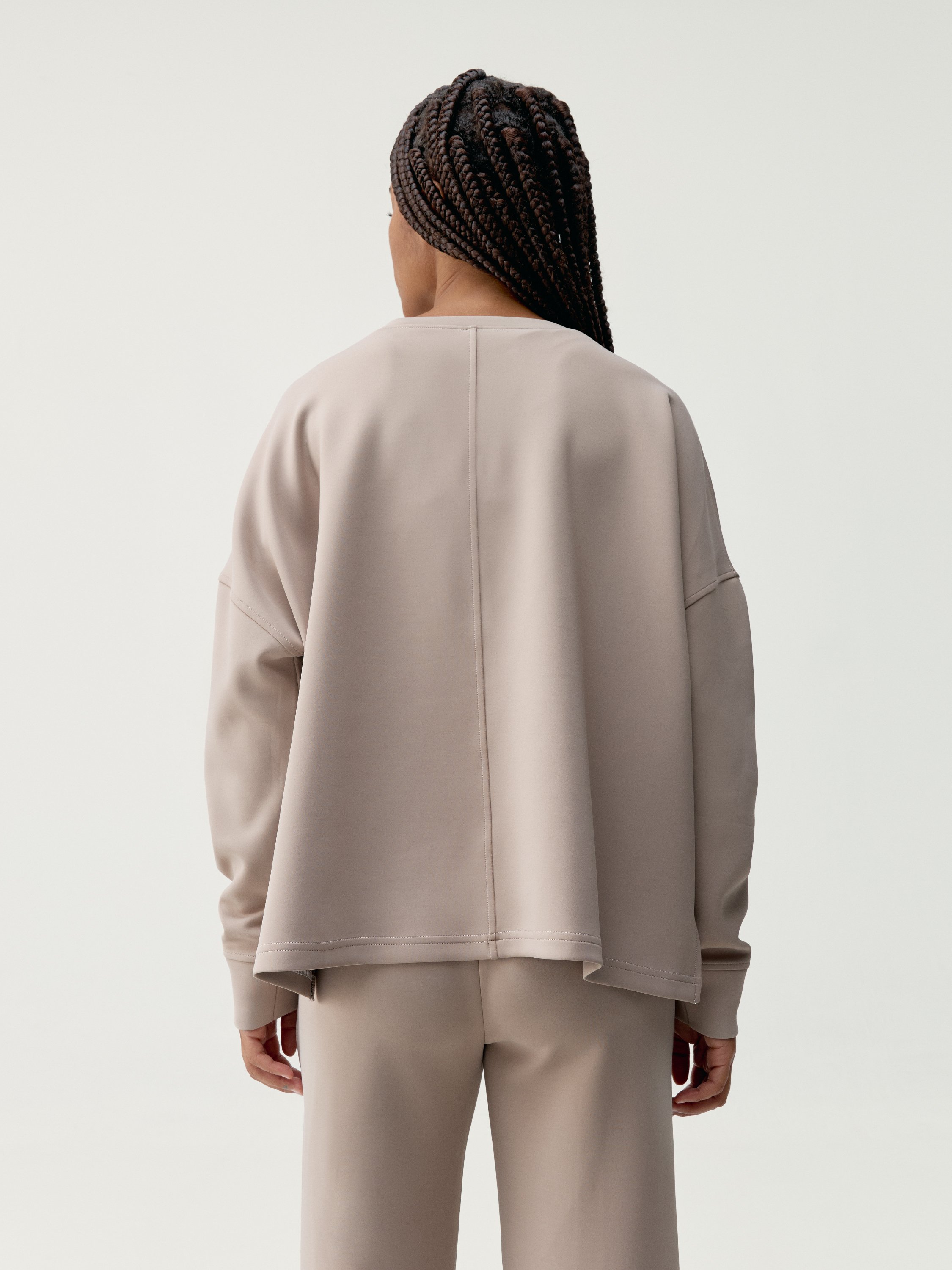 Soft touch INIYA sweatshirt BORN LIVING YOGA Brown