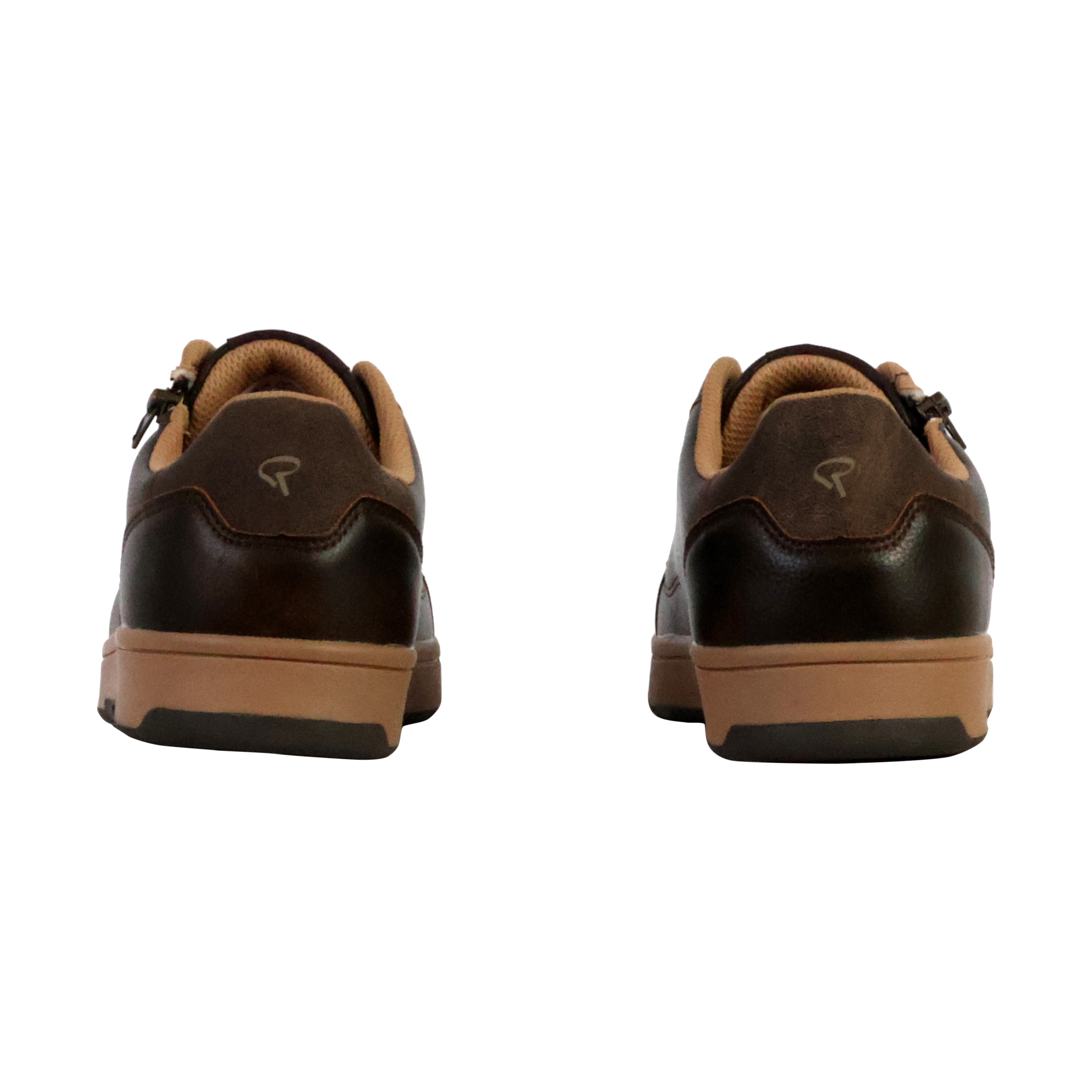 Lace-up and zip-up basket sneakers REDSKINS Brown