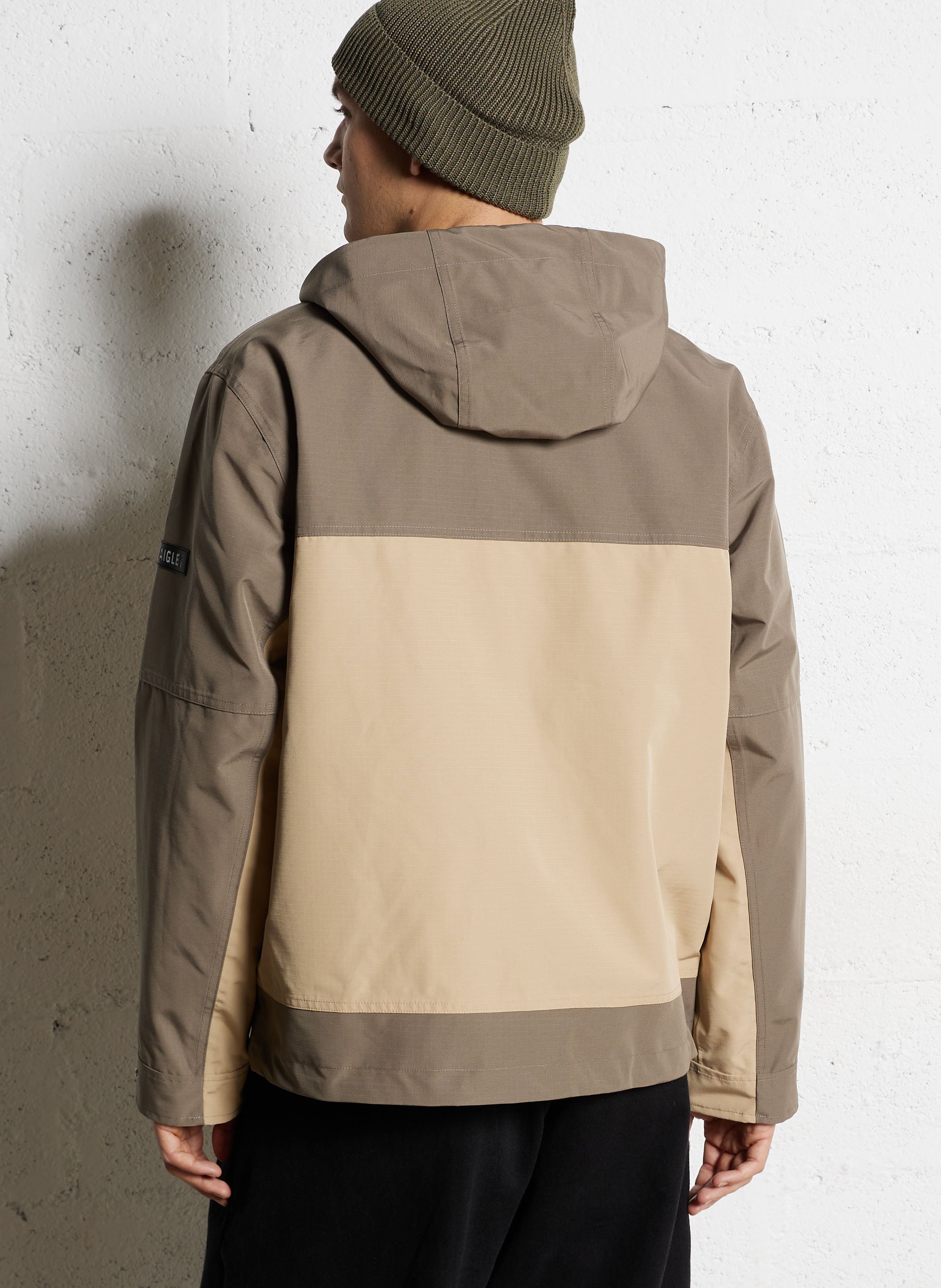 Parka col montant AIGLE Marron