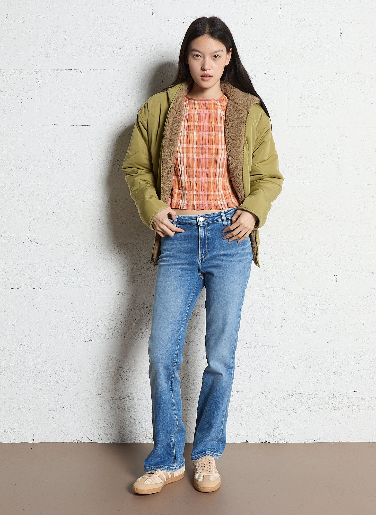 Veste matelassée à capuche BILLABONG Vert