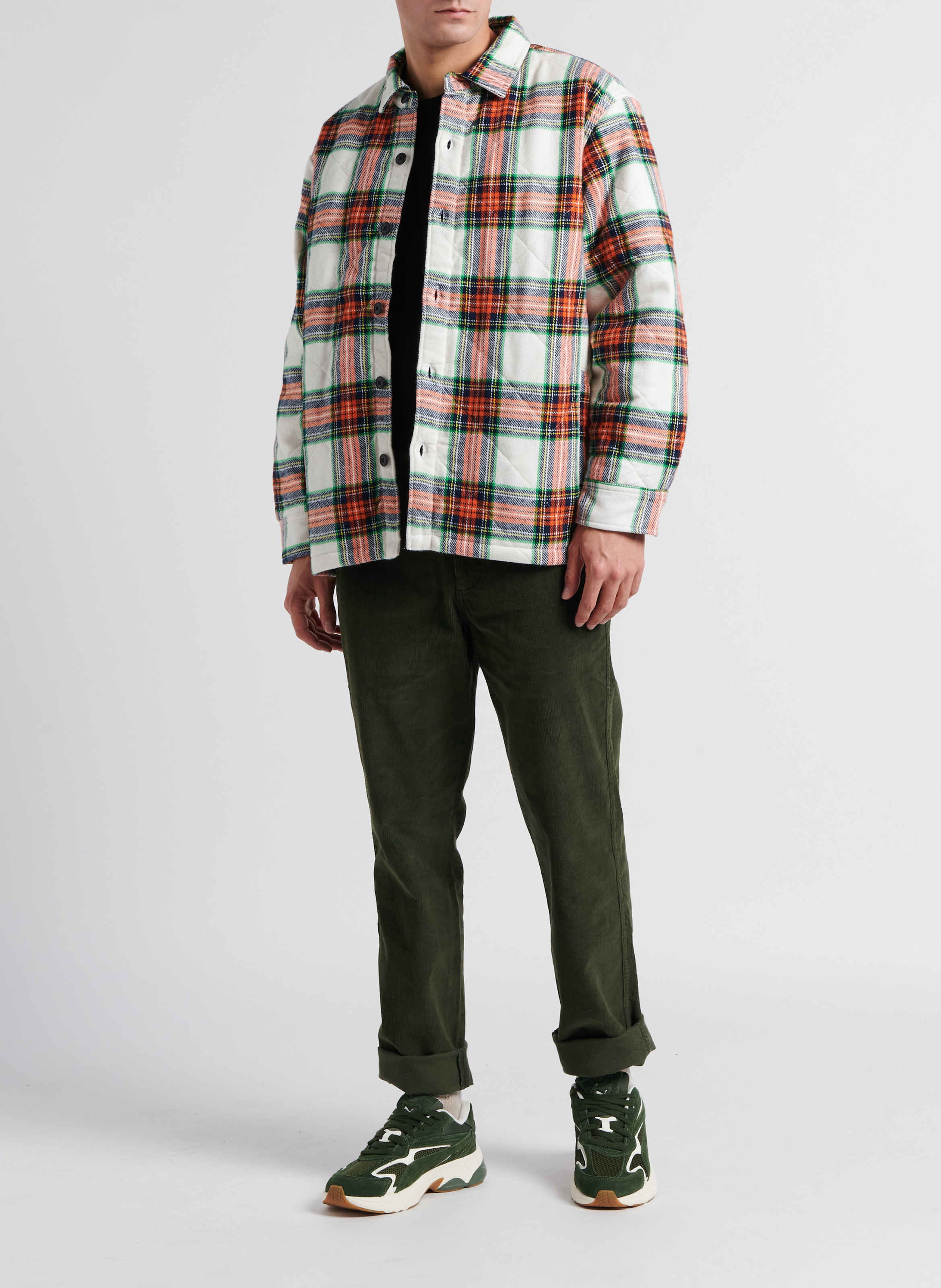 Oversized, katoenen T-shirt met zeefdruk EDWIN Zwart