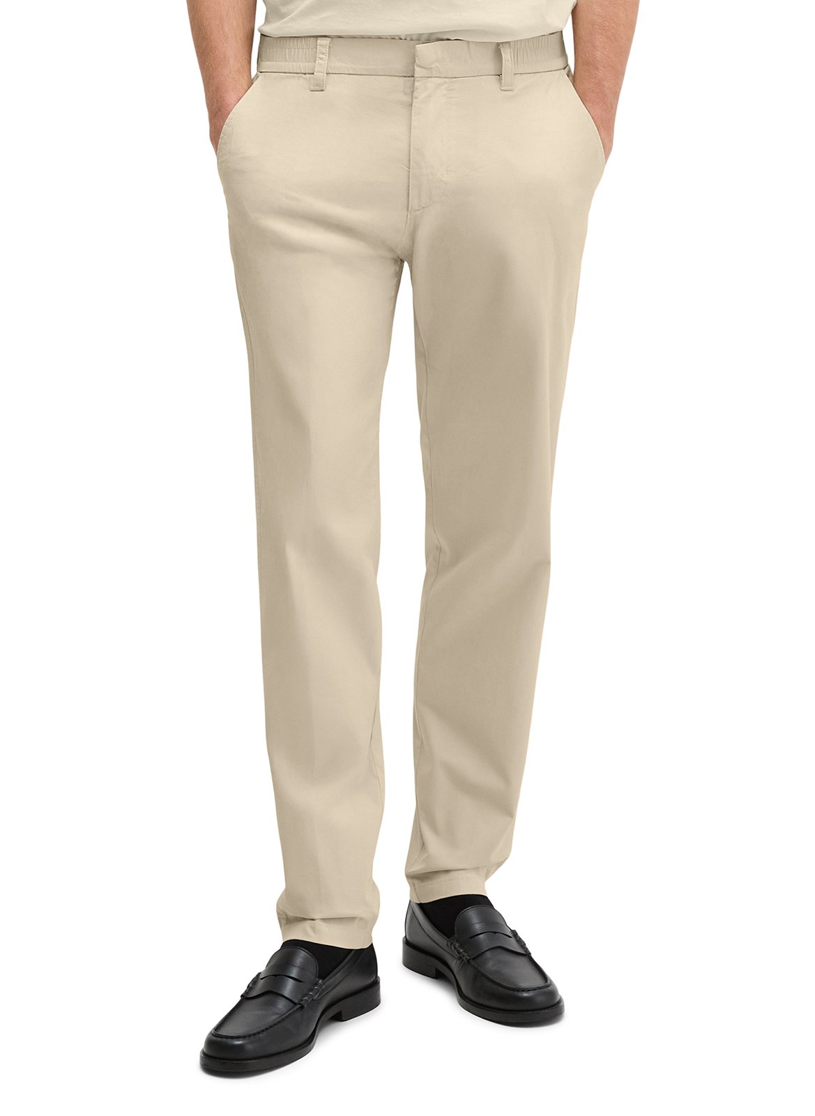Gerade geschnittene Chino-Hose MARC O'POLO Beige