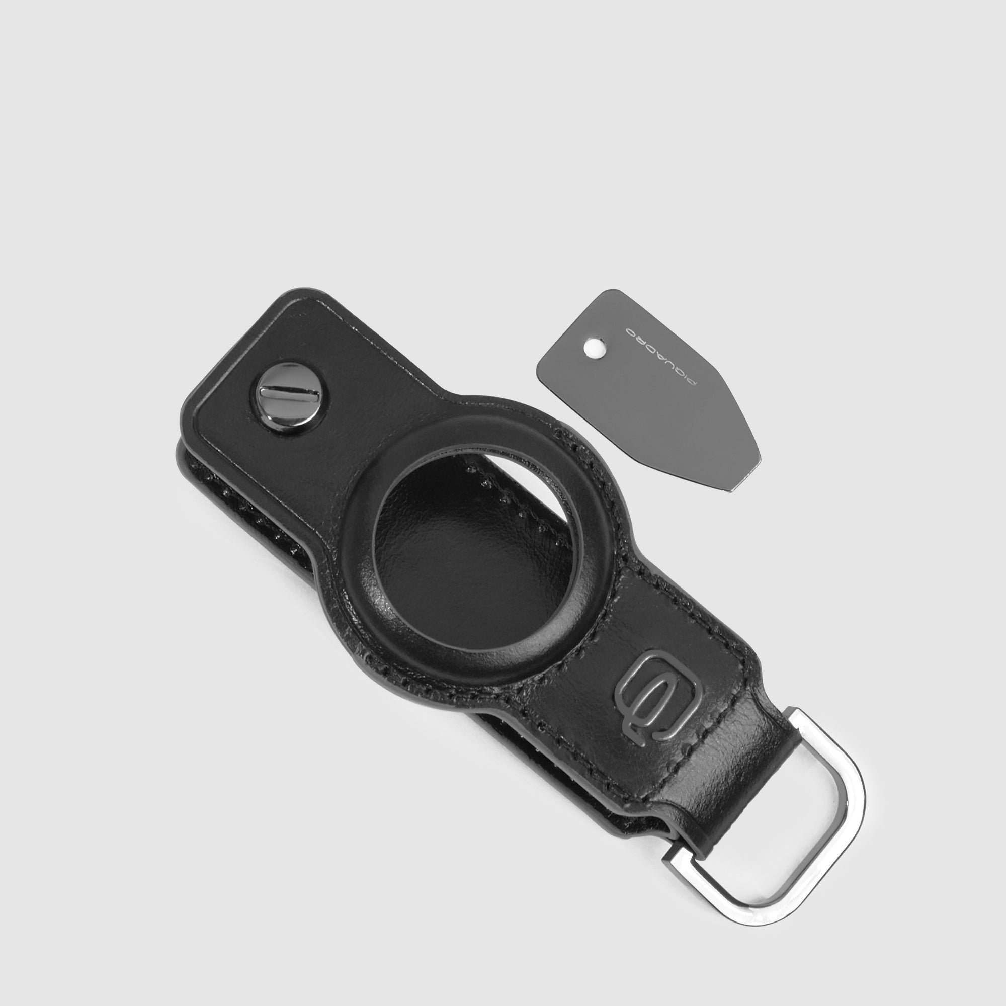 Keychain for airtag® and connequ 4.0 PIQUADRO Black
