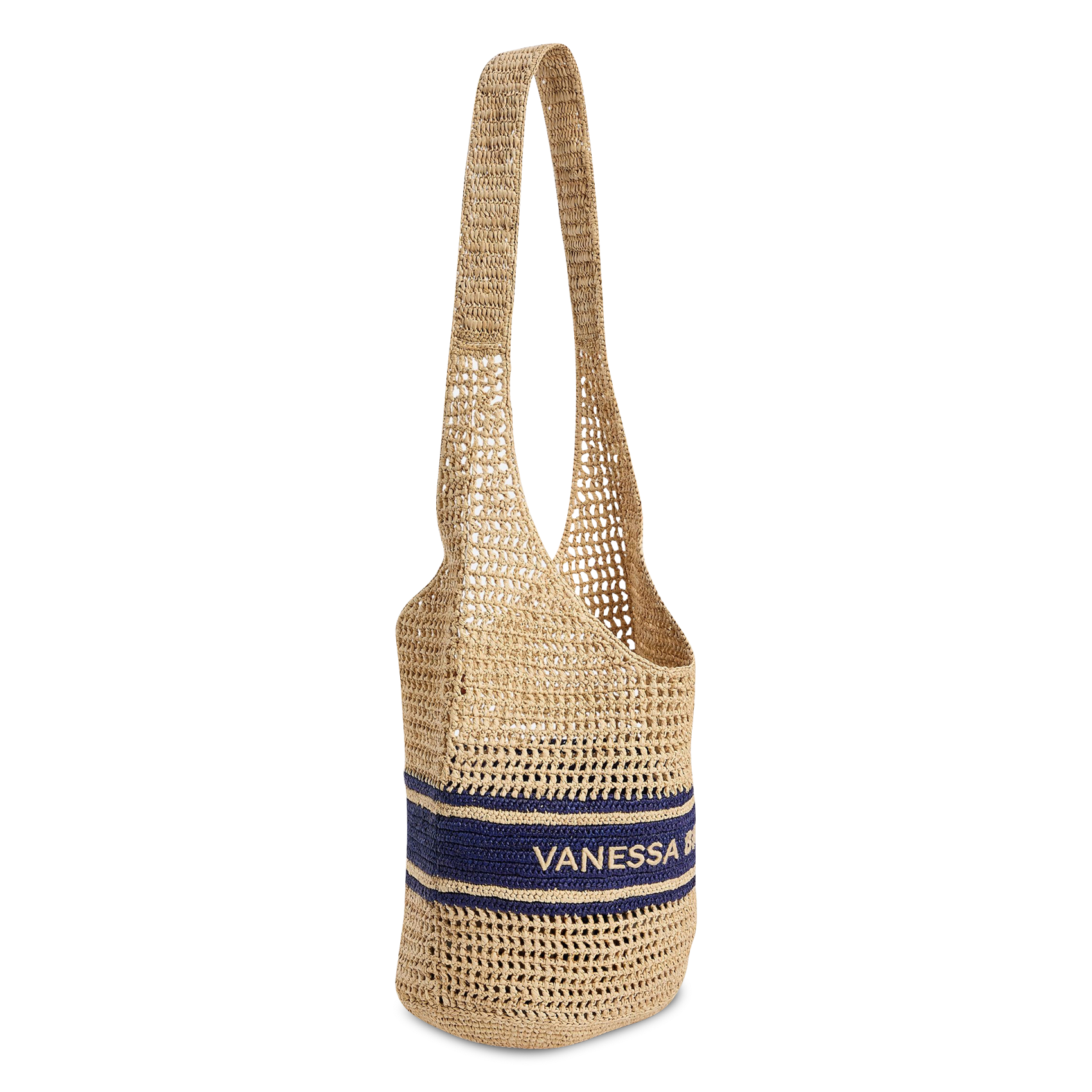 Sac en raphia tressé VANESSA BRUNO Blue