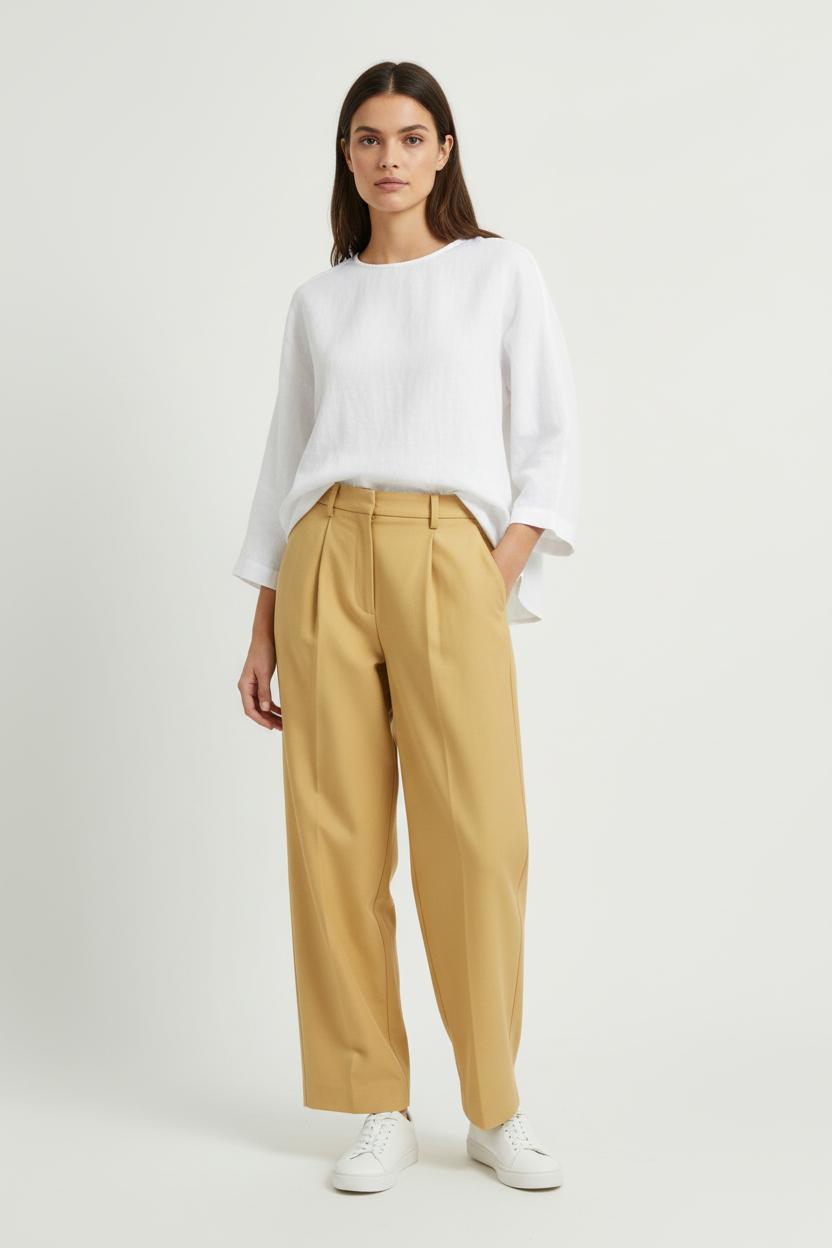 Pantalon COMPTOIR DES COTONNIERS - Seconde main Jaune