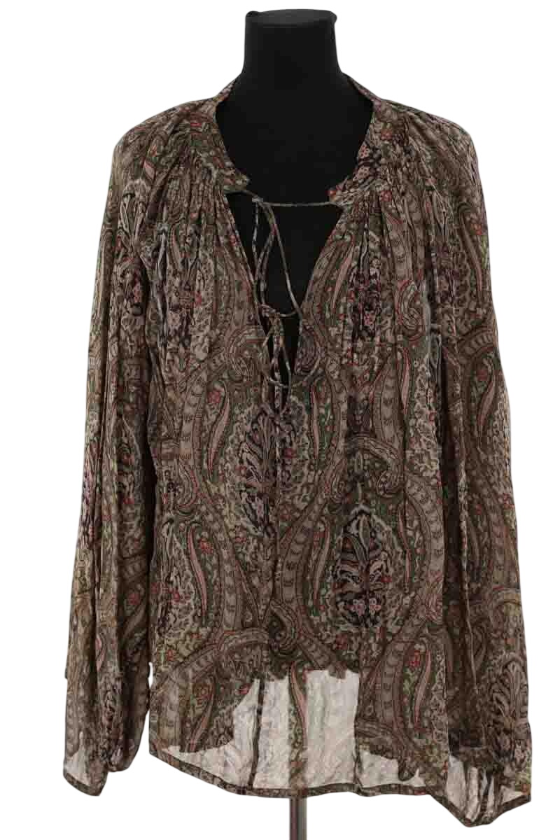 Blouse LAURENCE BRAS - Seconde Main Khaki