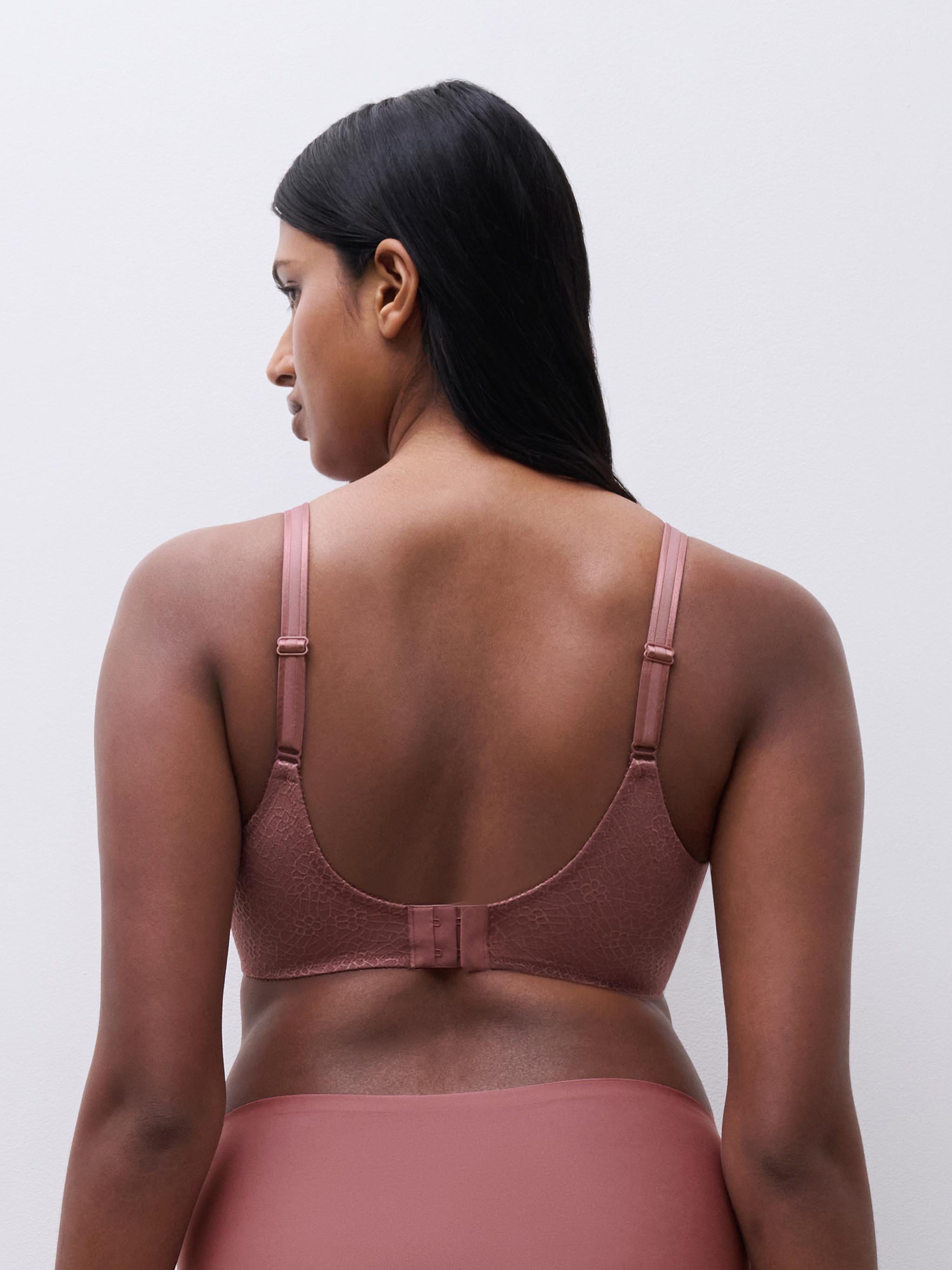 Moulded full-cup bra CHANTELLE Brown