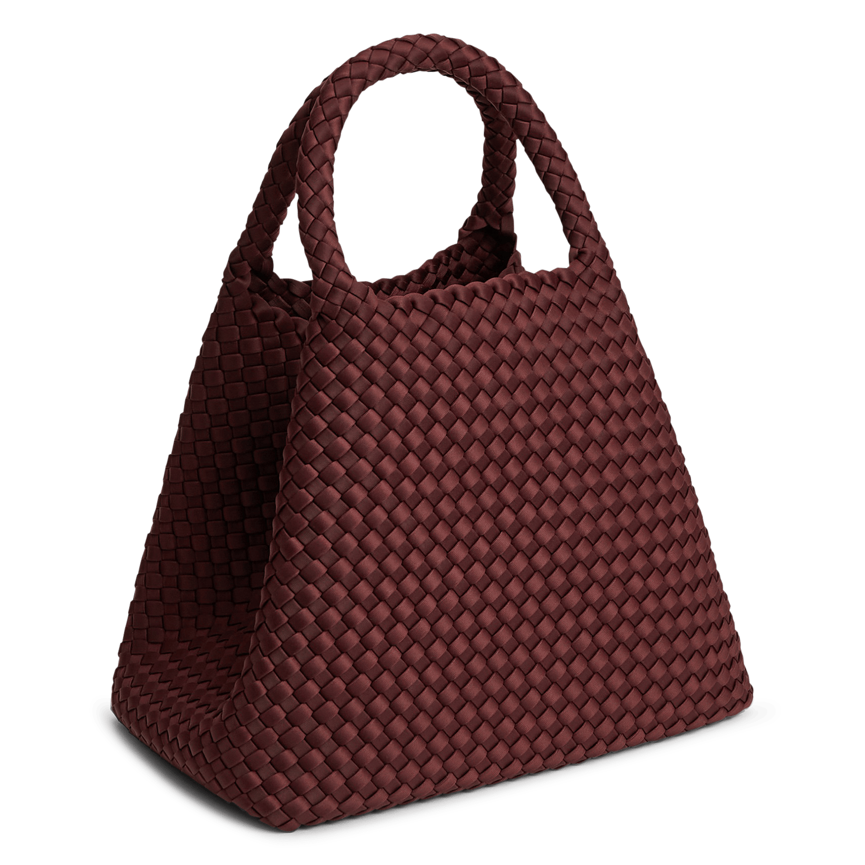 Geflochtene Handtasche MARREA Rot