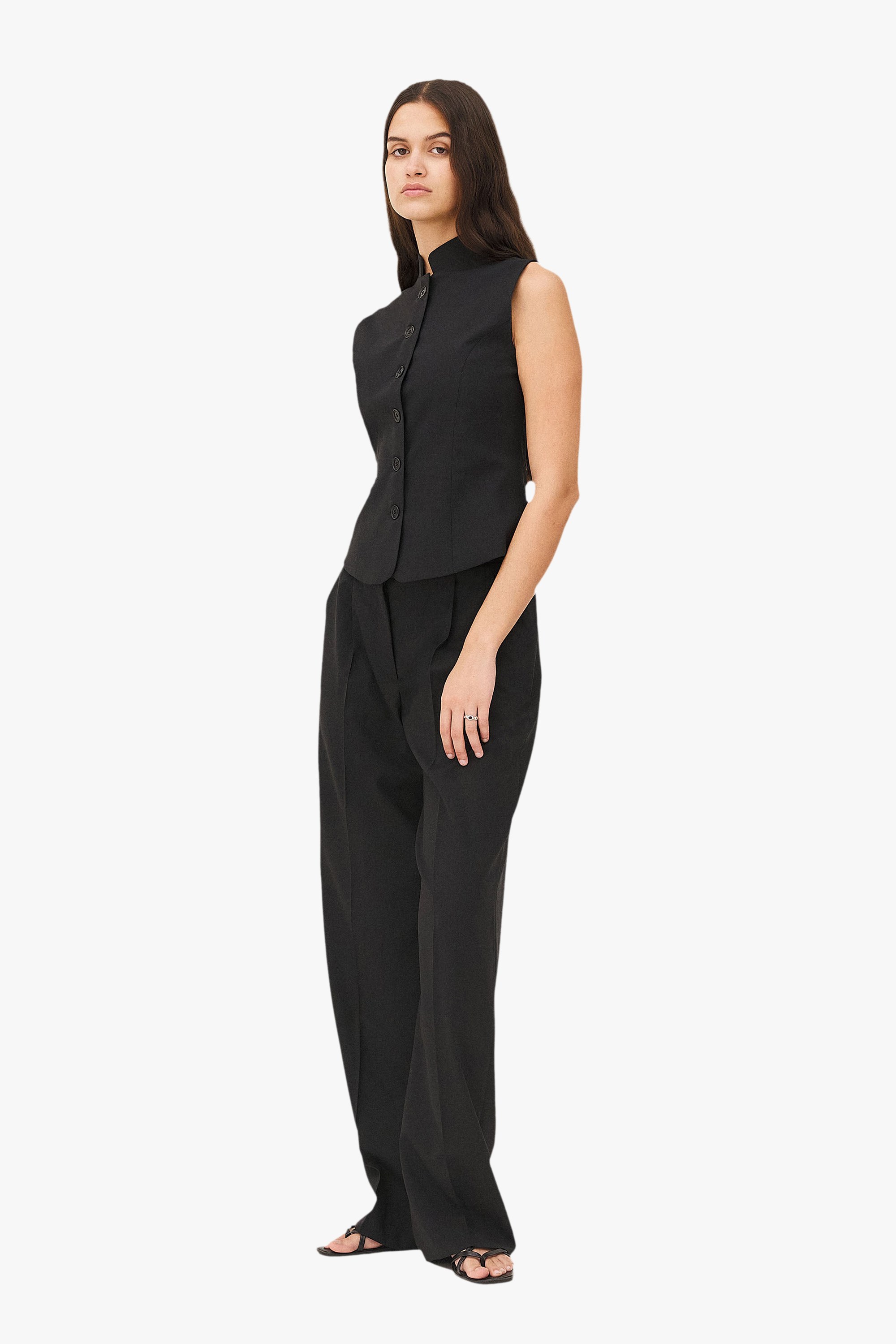Pantalon tailoring vils Noyoco Black