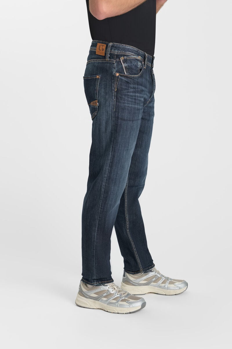 Loose jeans, wide, length 34 LE TEMPS DES CERISES Blue