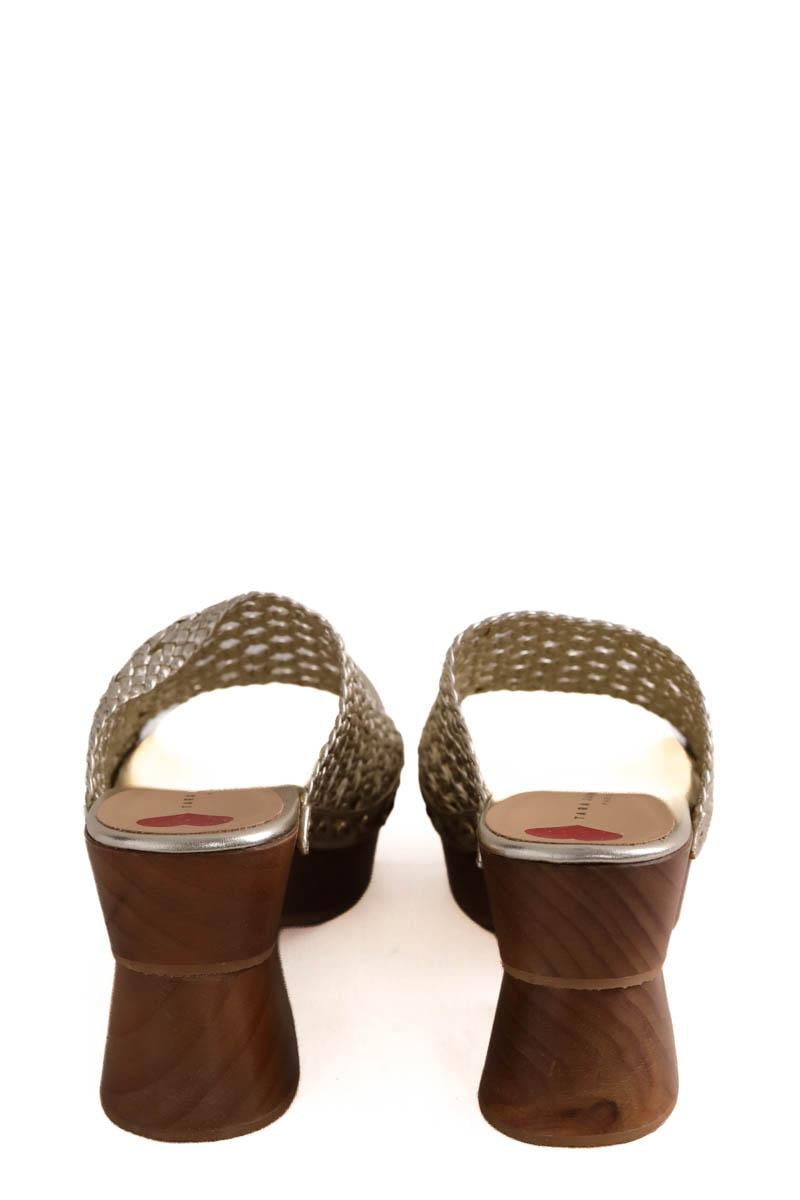 Clogs TARA JARMON - Seconde Main Golden