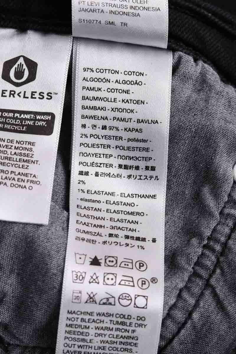 501 straight jeans LEVI'S - Seconde main Black