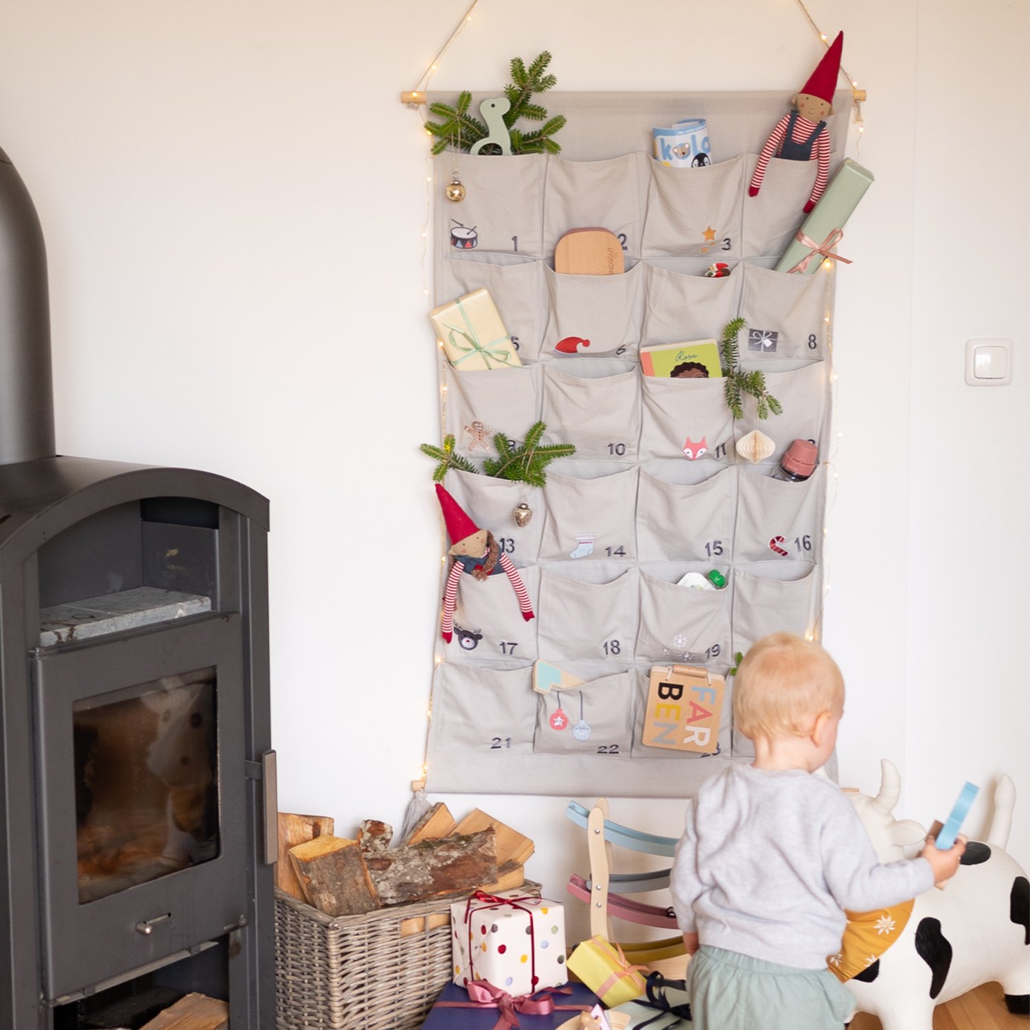 Advent calendar KINDSGUT Grey