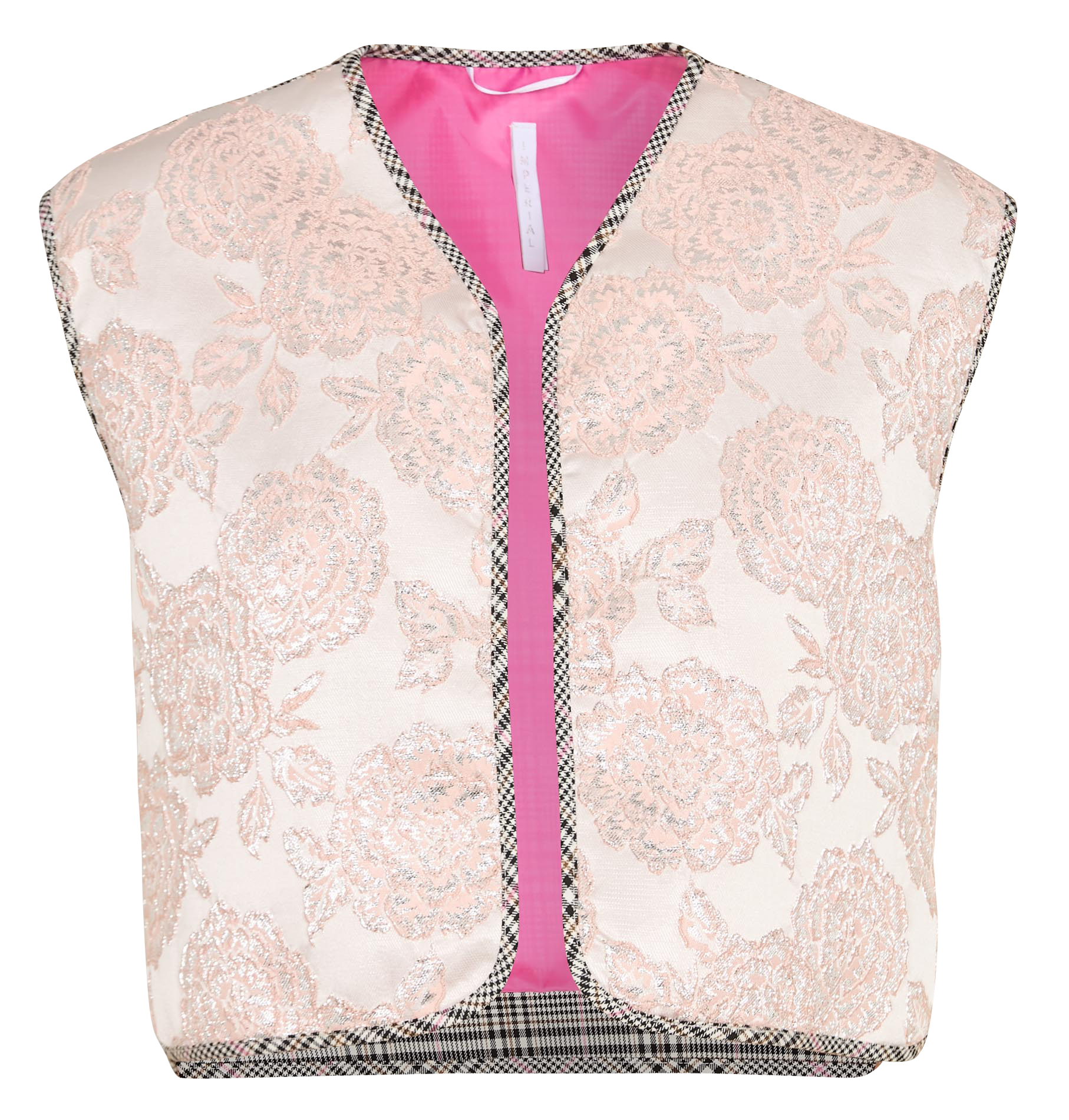 Sleeveless printed cardigan IMPERIAL Multicolored