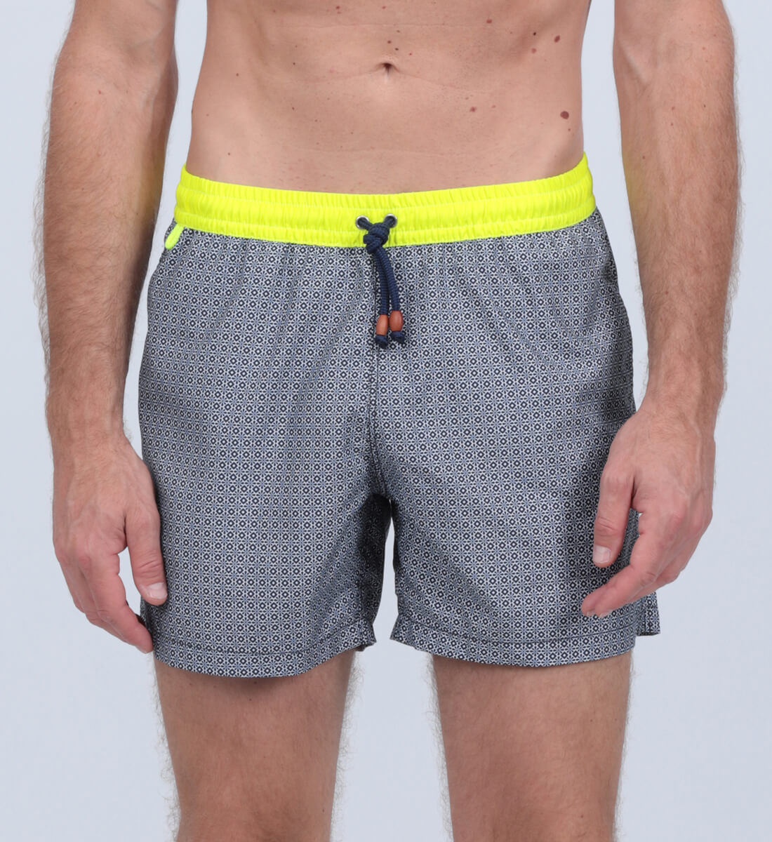 Swim shorts - sunny azulejos GILI'S Blue