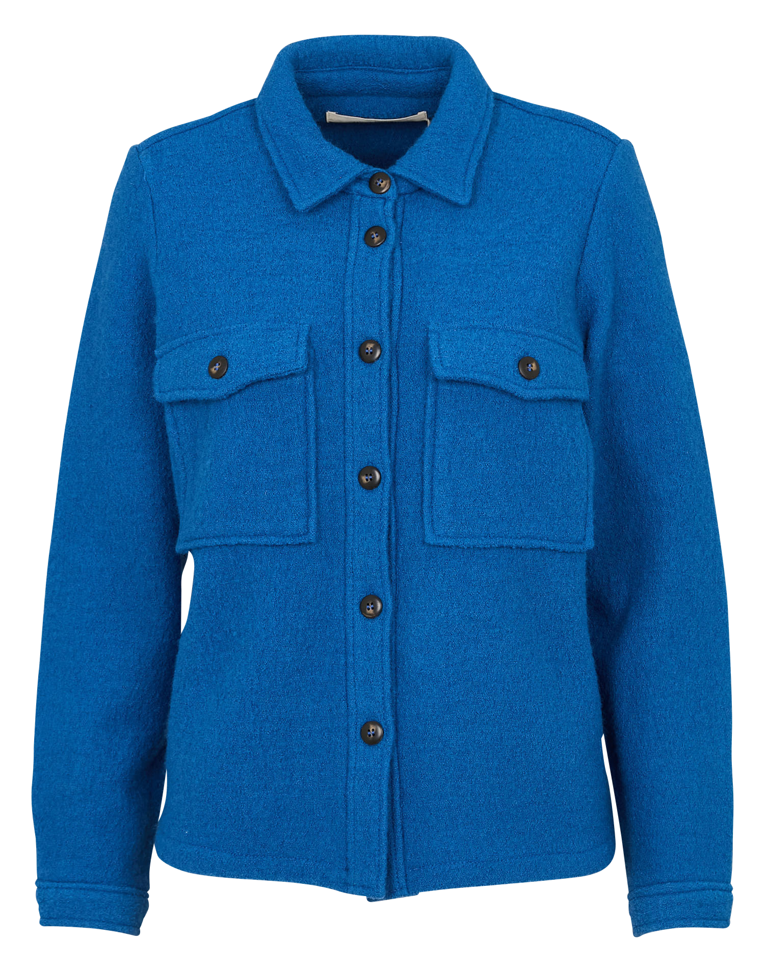 Veste droite en laine NICE THINGS Bleu