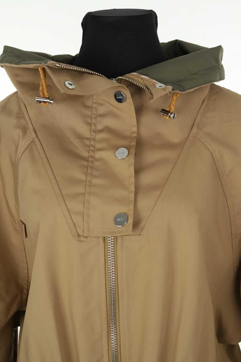 Khaki jacket GANNI - Seconde Main Khaki
