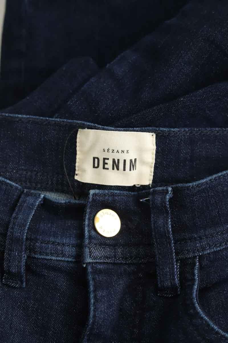 Cotton jeans SEZANE - Seconde main Blue