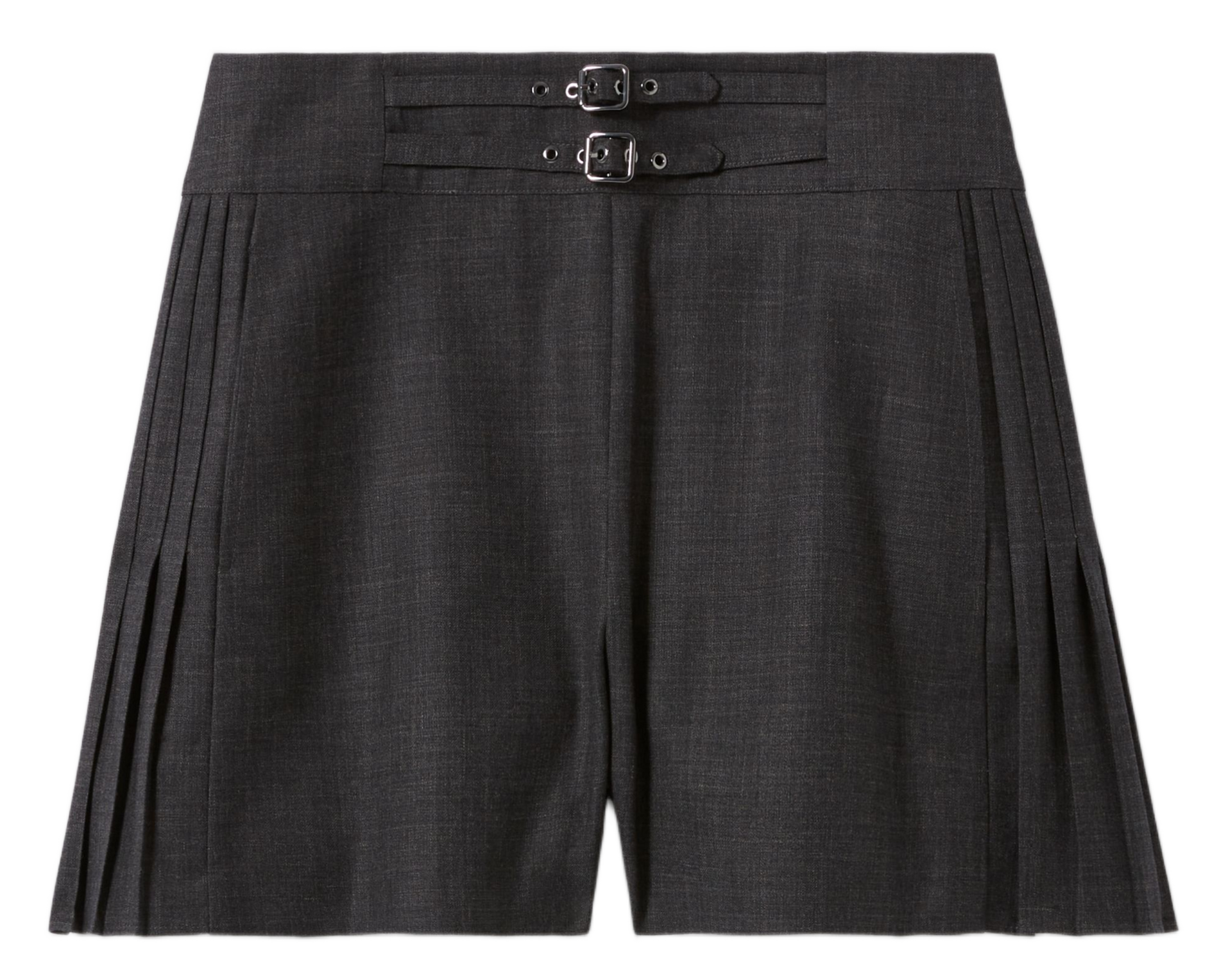 Short large à boucles CLAUDIE PIERLOT Gris