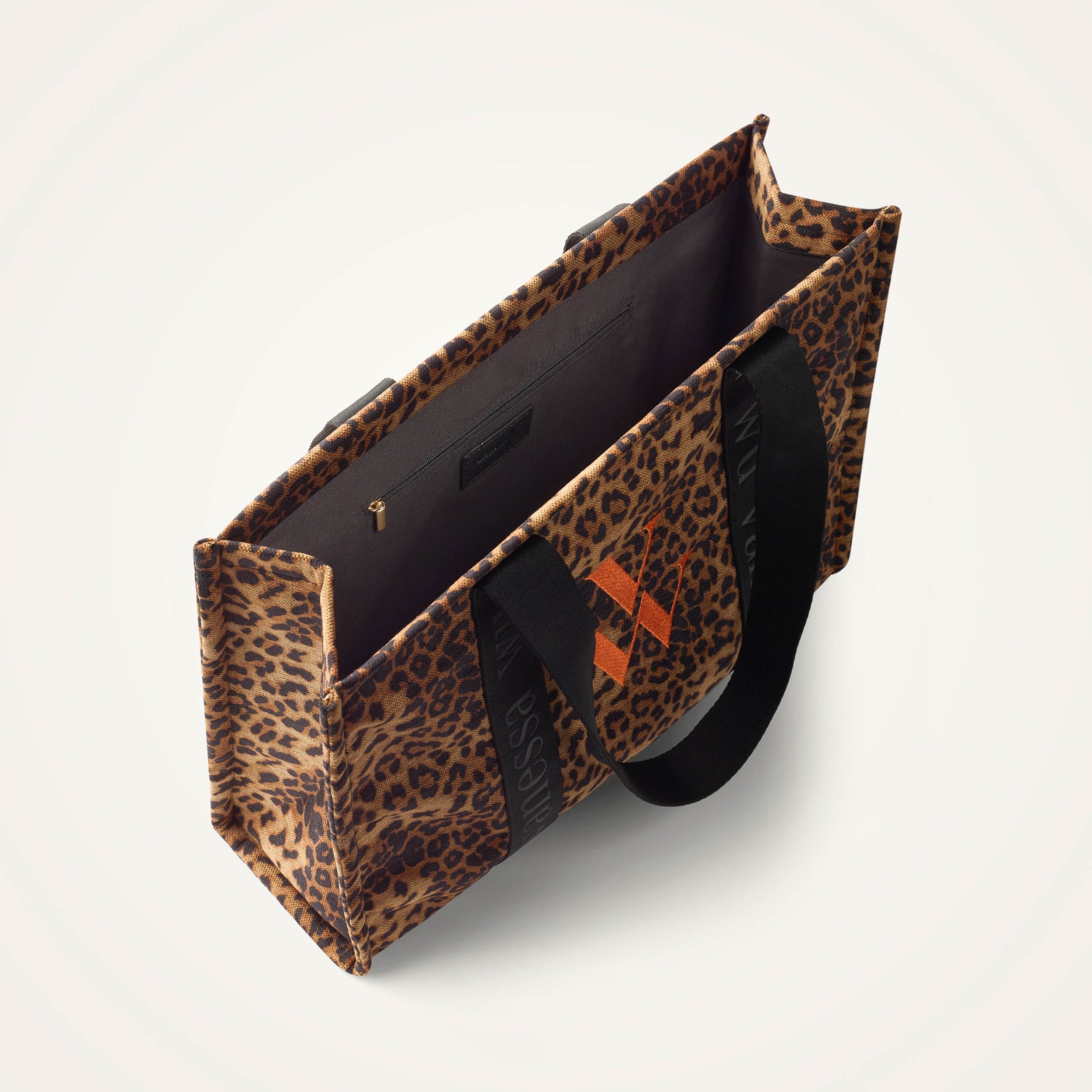 Canvas tote bag VANESSA WU Brown