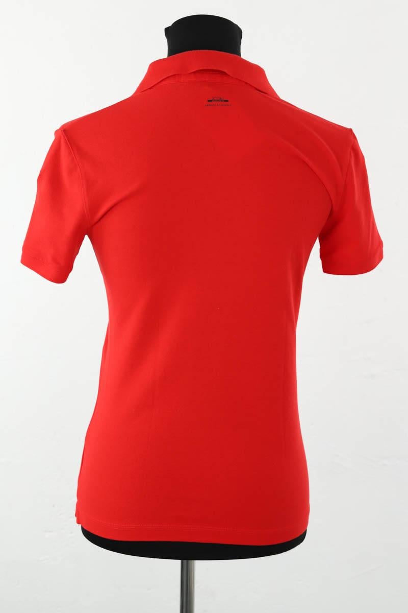 Cotton polo shirt ARMANI - SECONDE MAIN Red