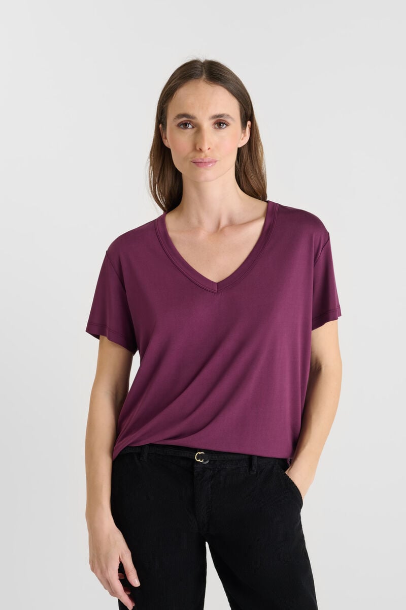 Tommy Badge T-shirt LE TEMPS DES CERISES Red