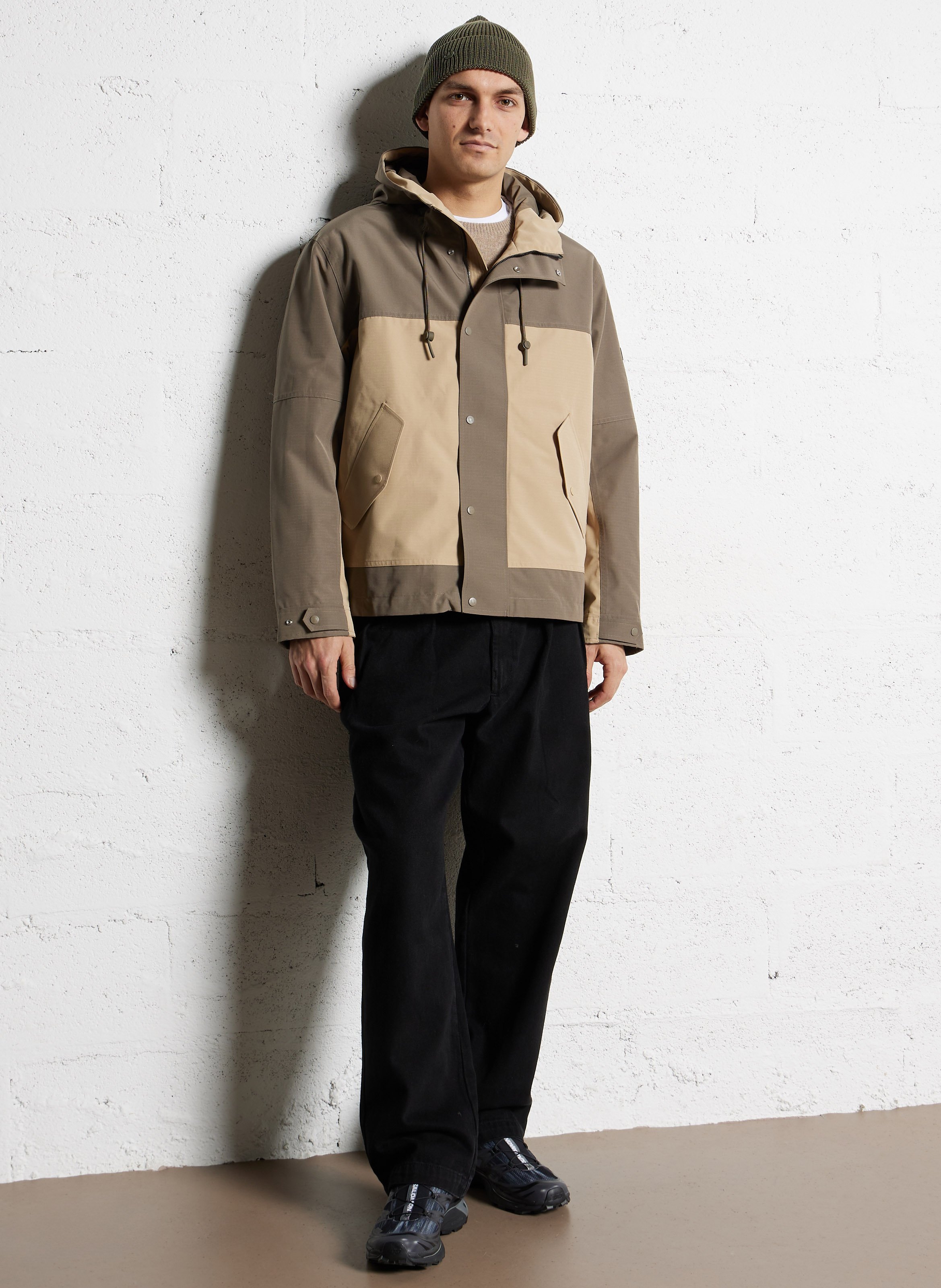 Parka col montant AIGLE Marron