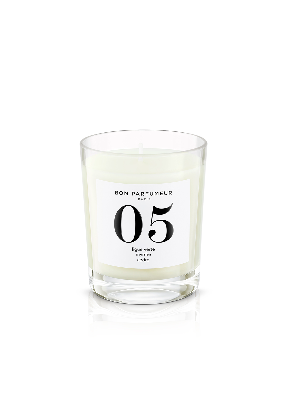 05 green fig myrrh cedar - Candle BON PARFUMEUR No color