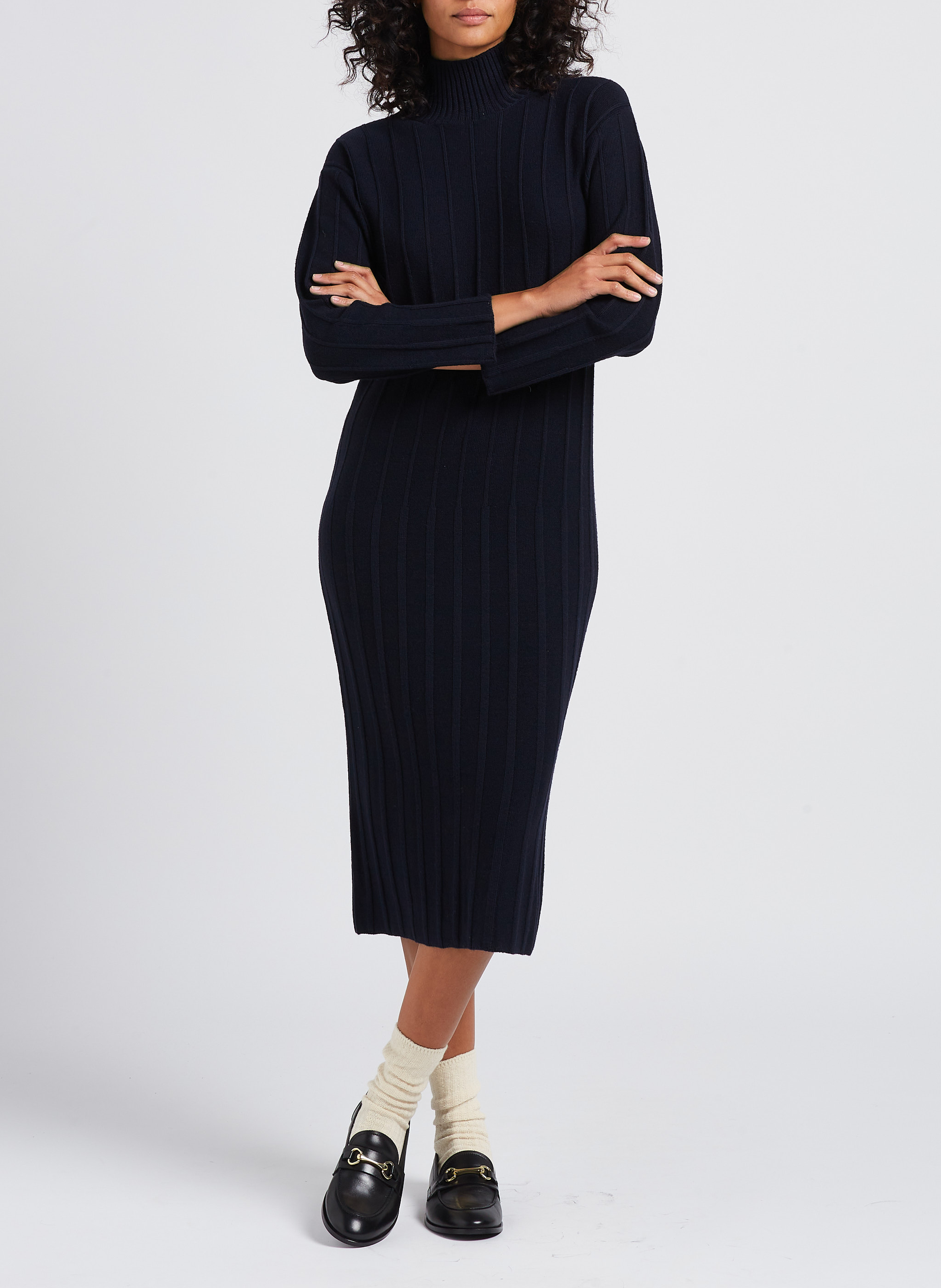 Mocassins en cuir JONAK Noir