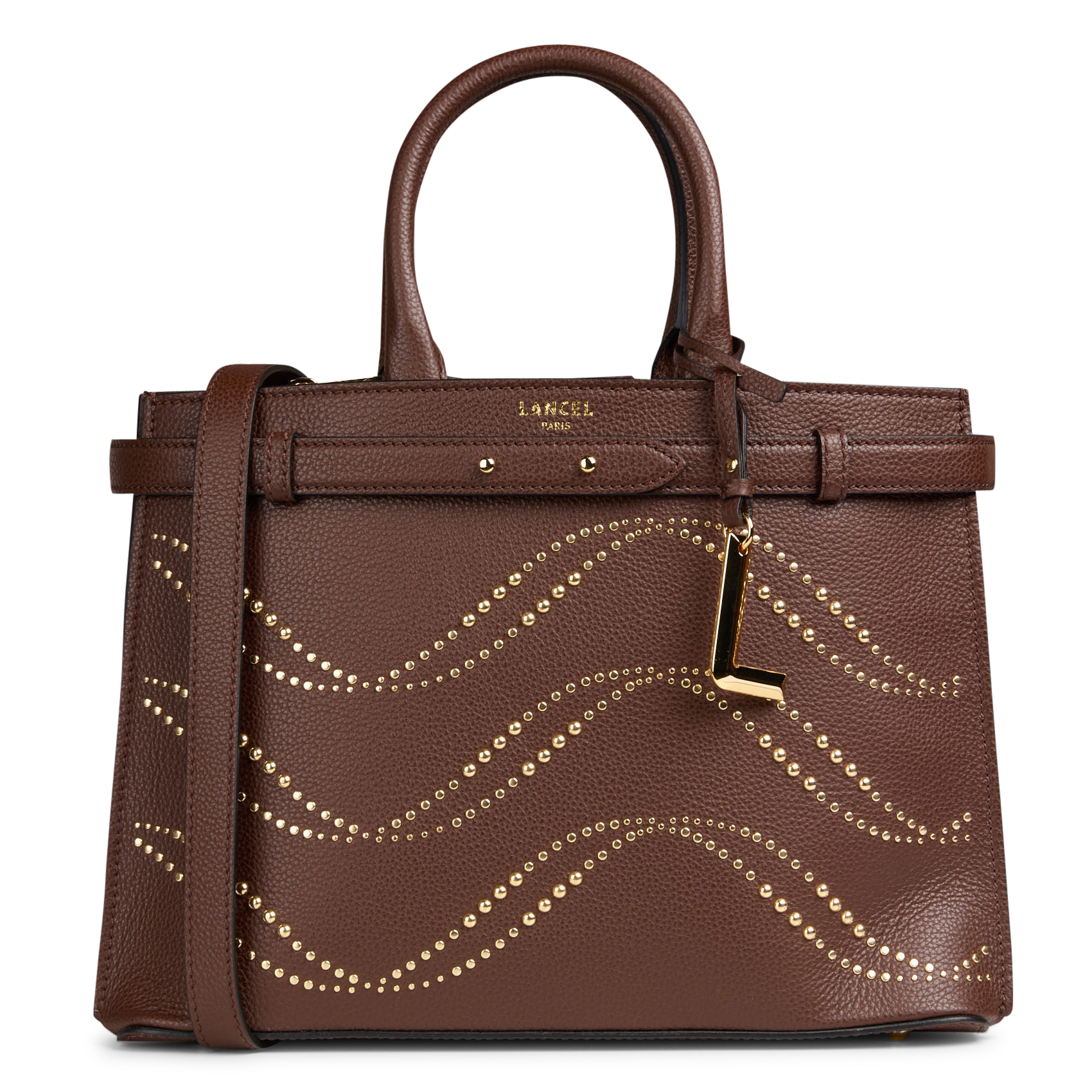 Handtasche mit Strass aus Leder LANCEL