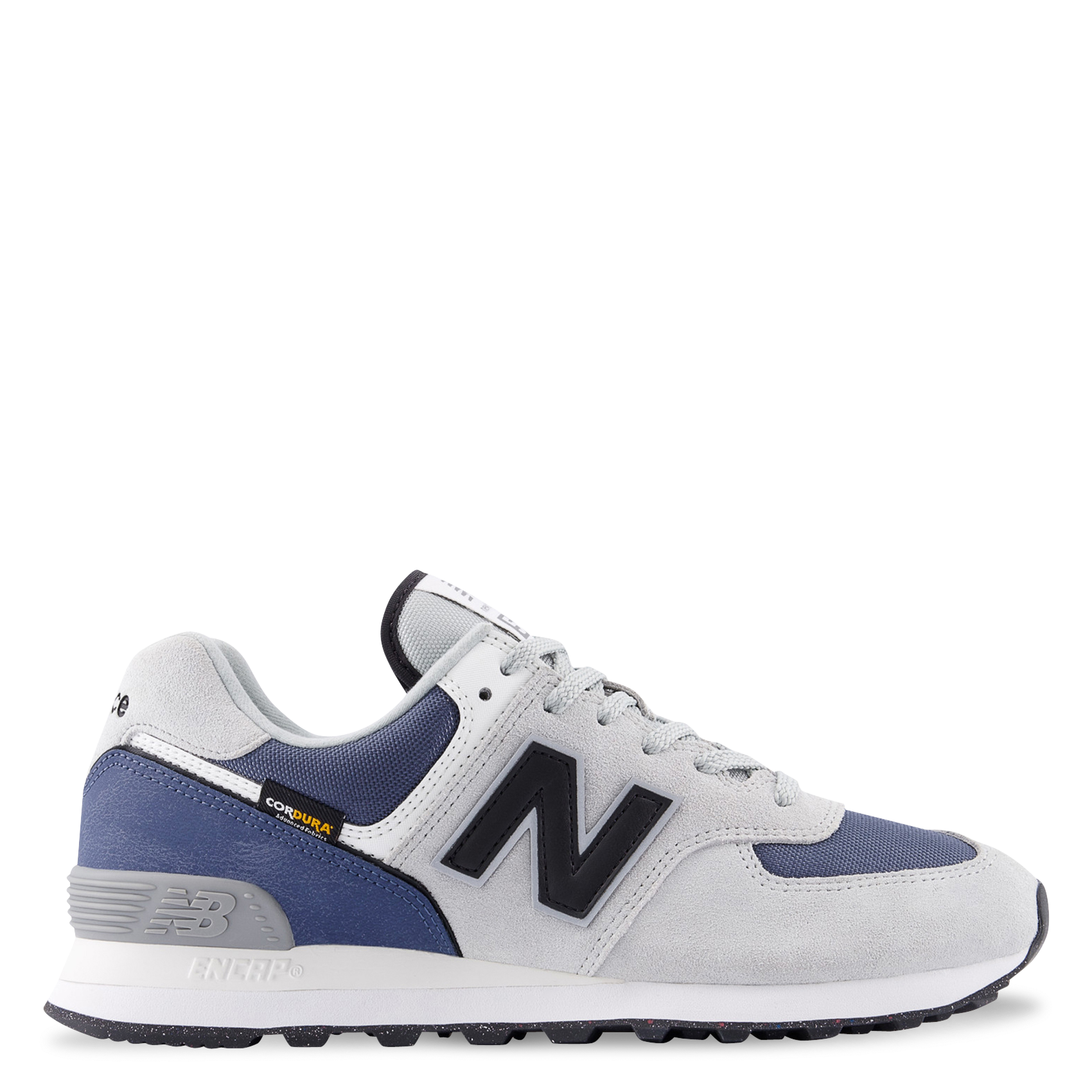 Low-top leather mix sneakers NEW BALANCE White