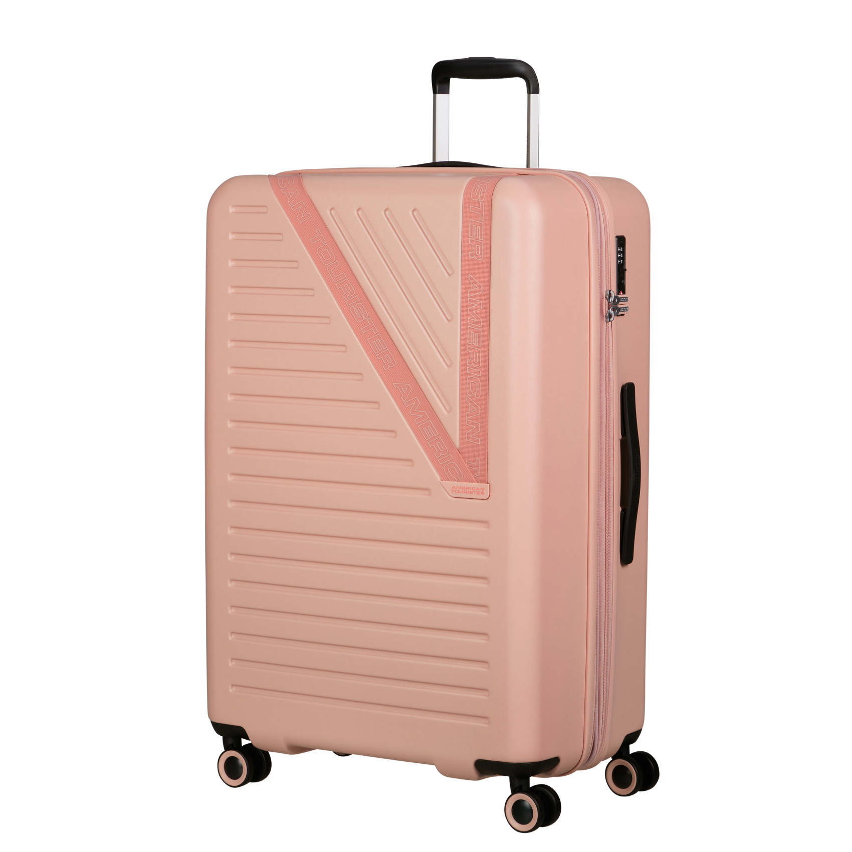 Dynabelt 4-wheel suitcase size L AMERICAN TOURISTER Beige