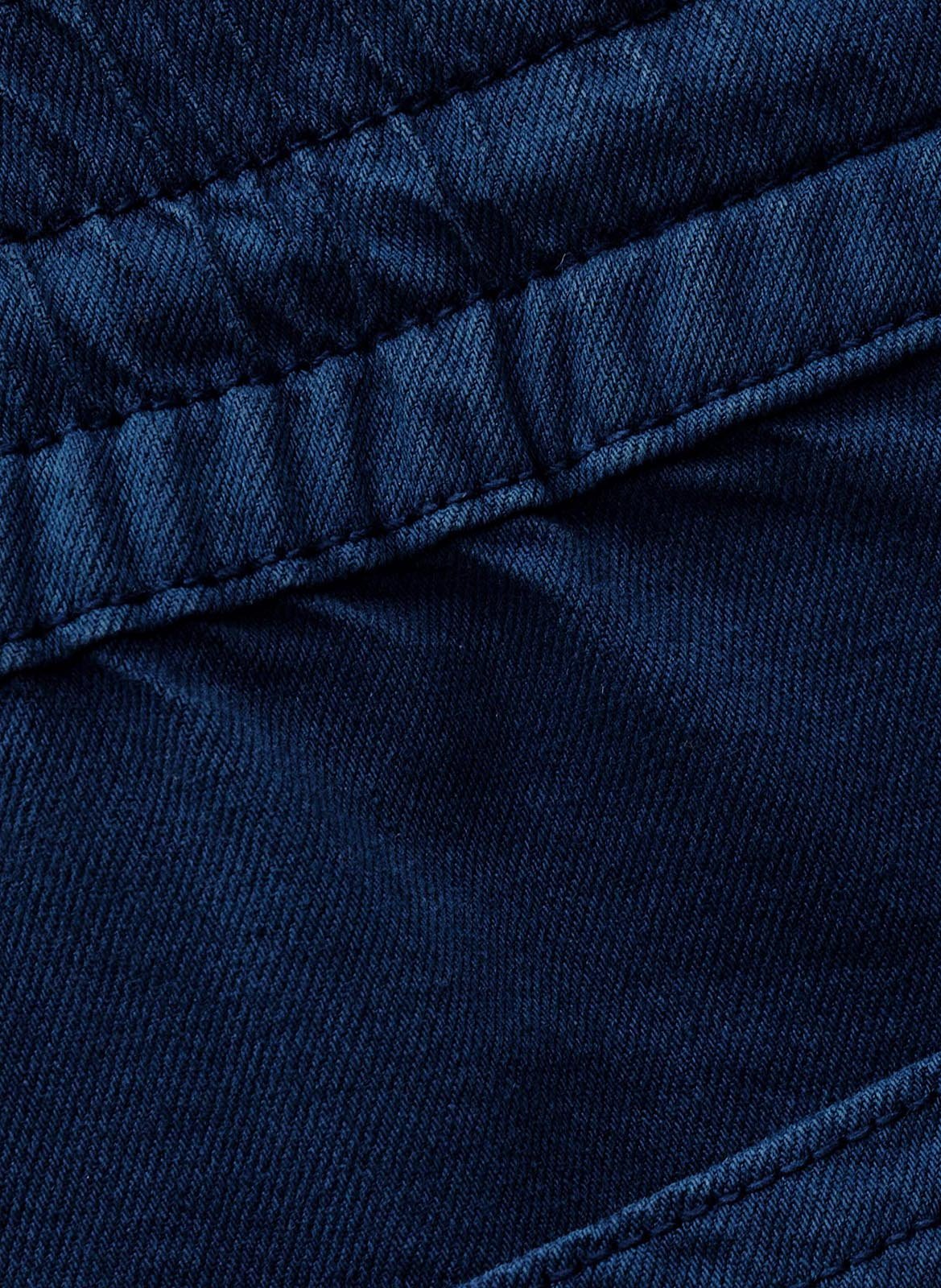 Pantalon droit en coton mélangé BA&SH Bleu