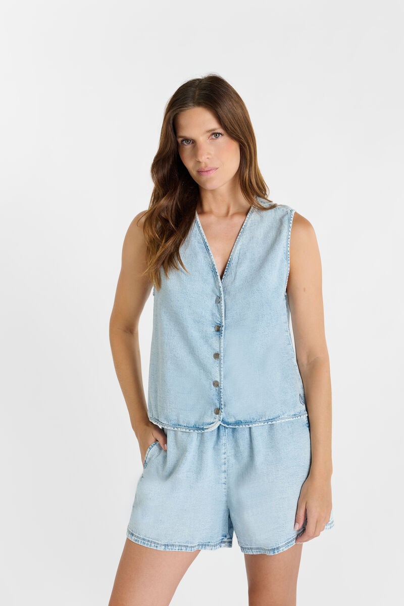 Cardigan LE TEMPS DES CERISES Blue