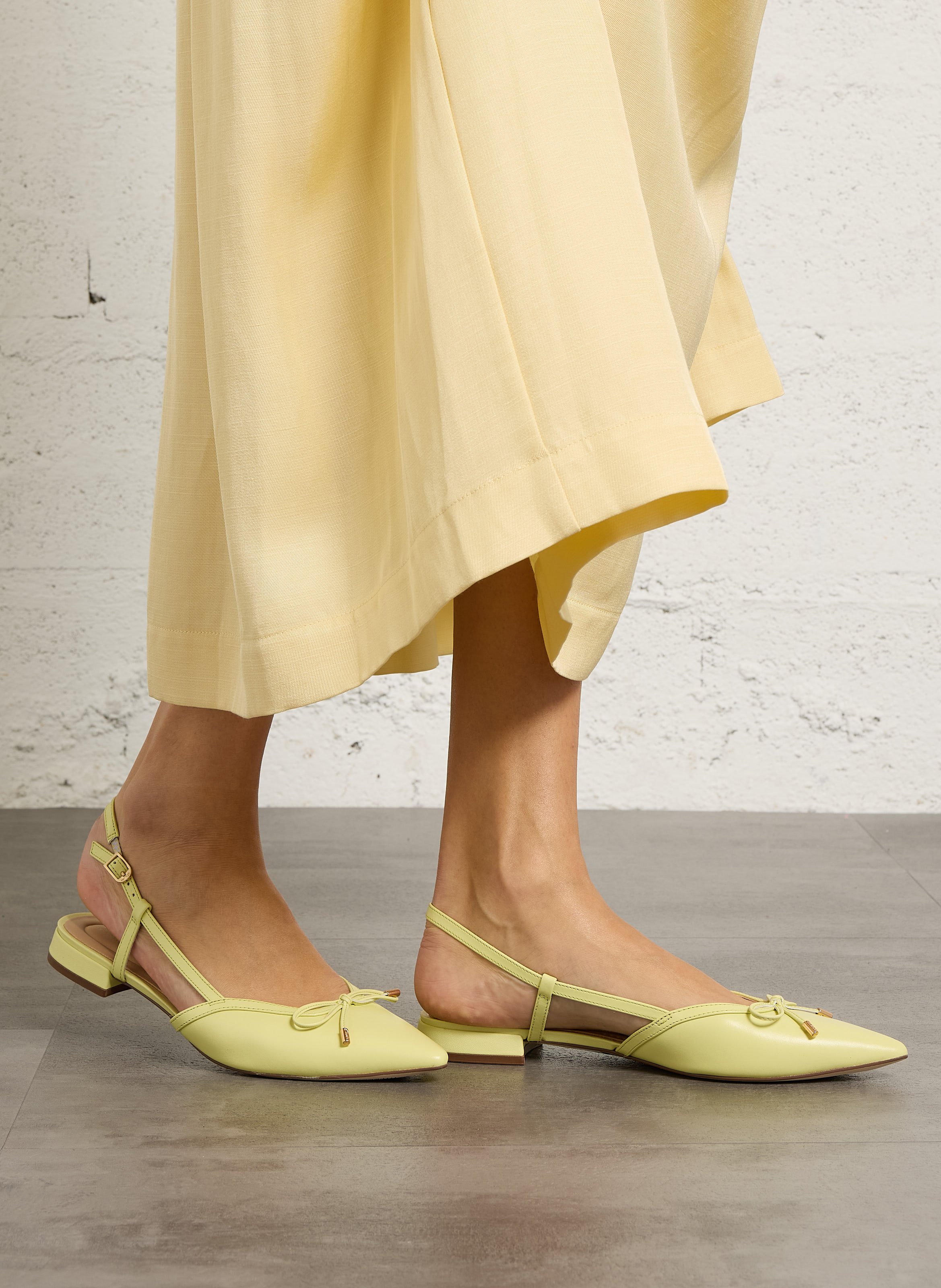Ballet pumps CLARKS Green