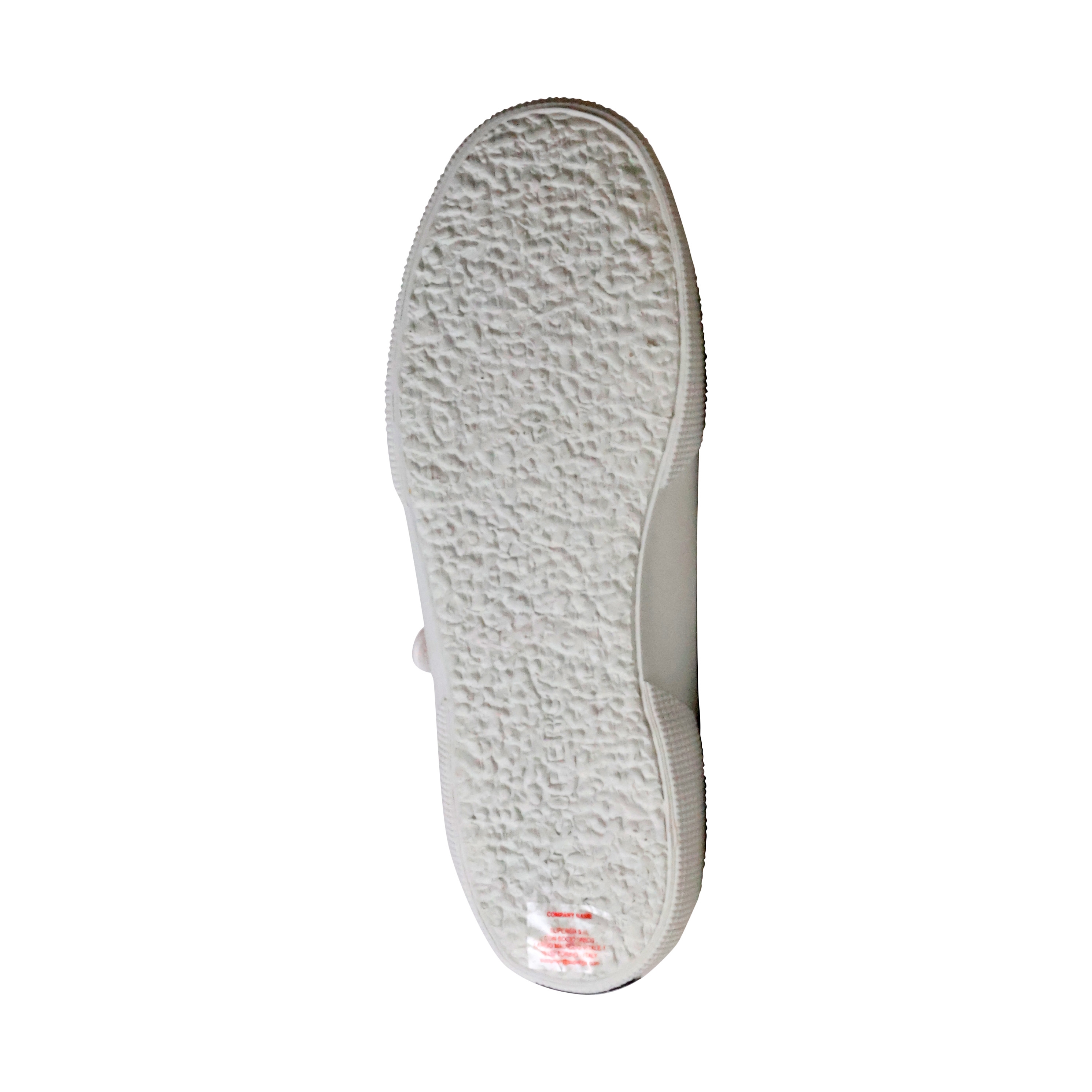 Light Superga strappy ballet flats SUPERGA White