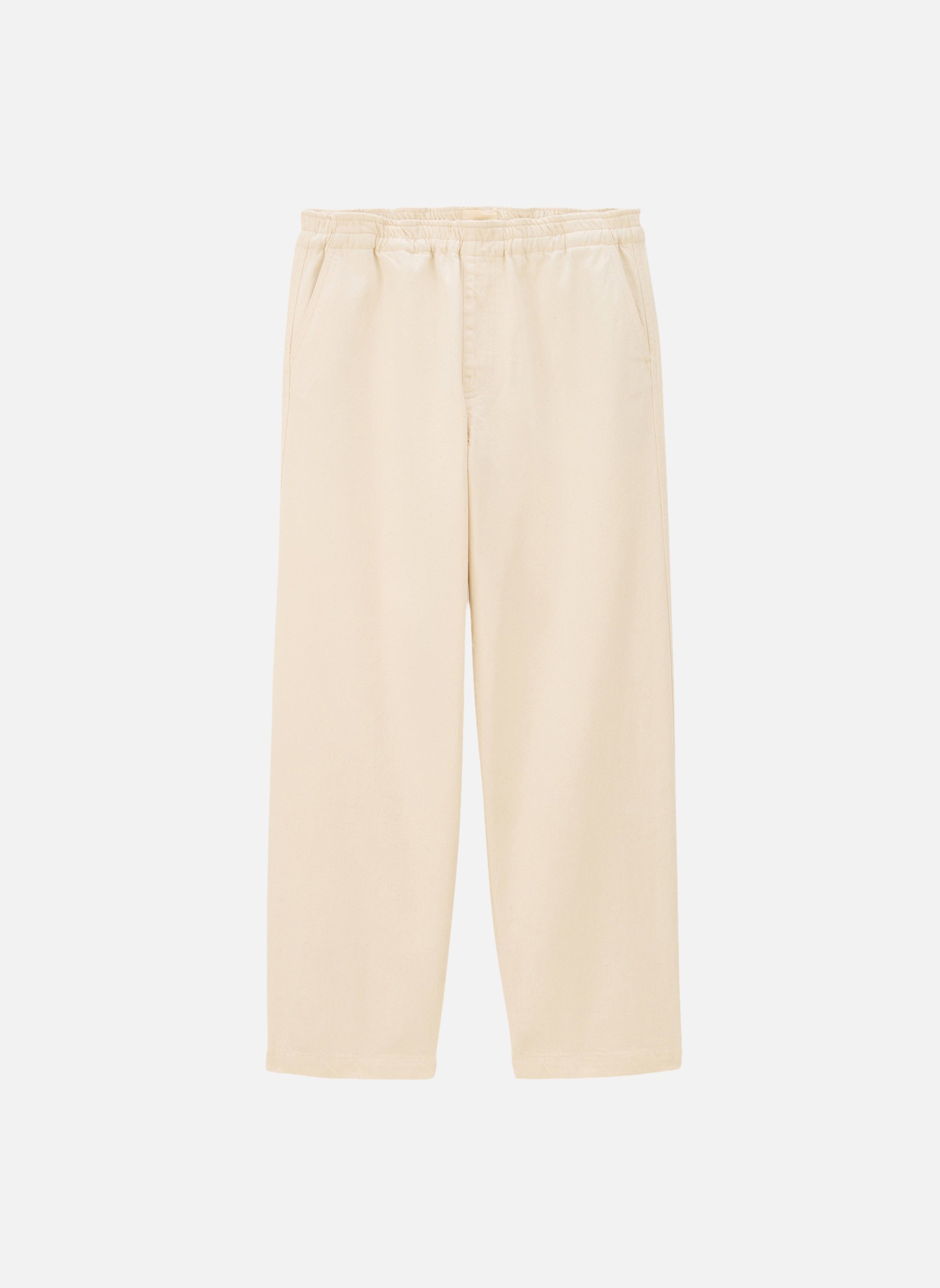 Relaxed elasticated pants Michigan ecru Noyoco Red