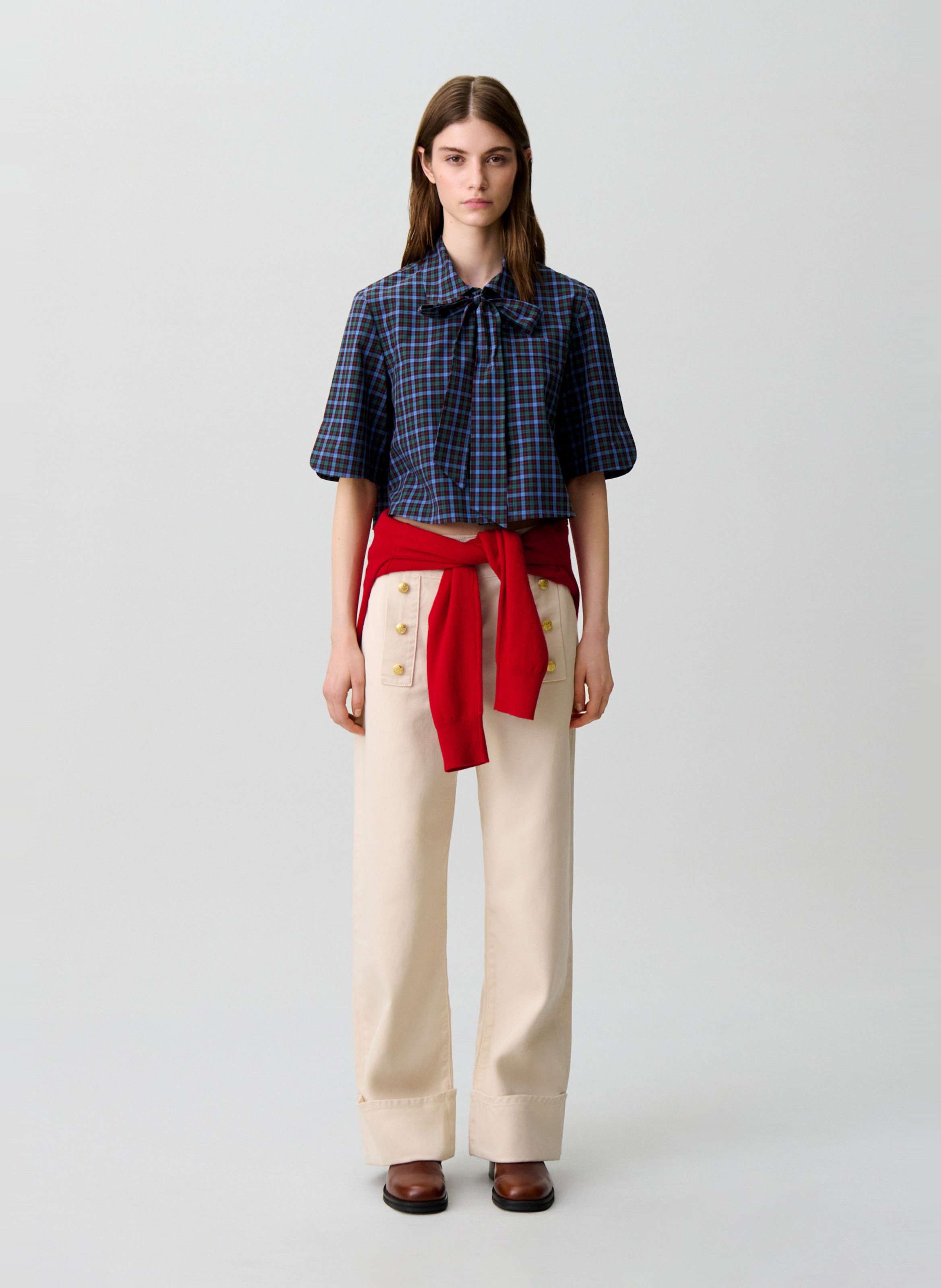 Chemise ample en coton CLAUDIE PIERLOT Multicolore