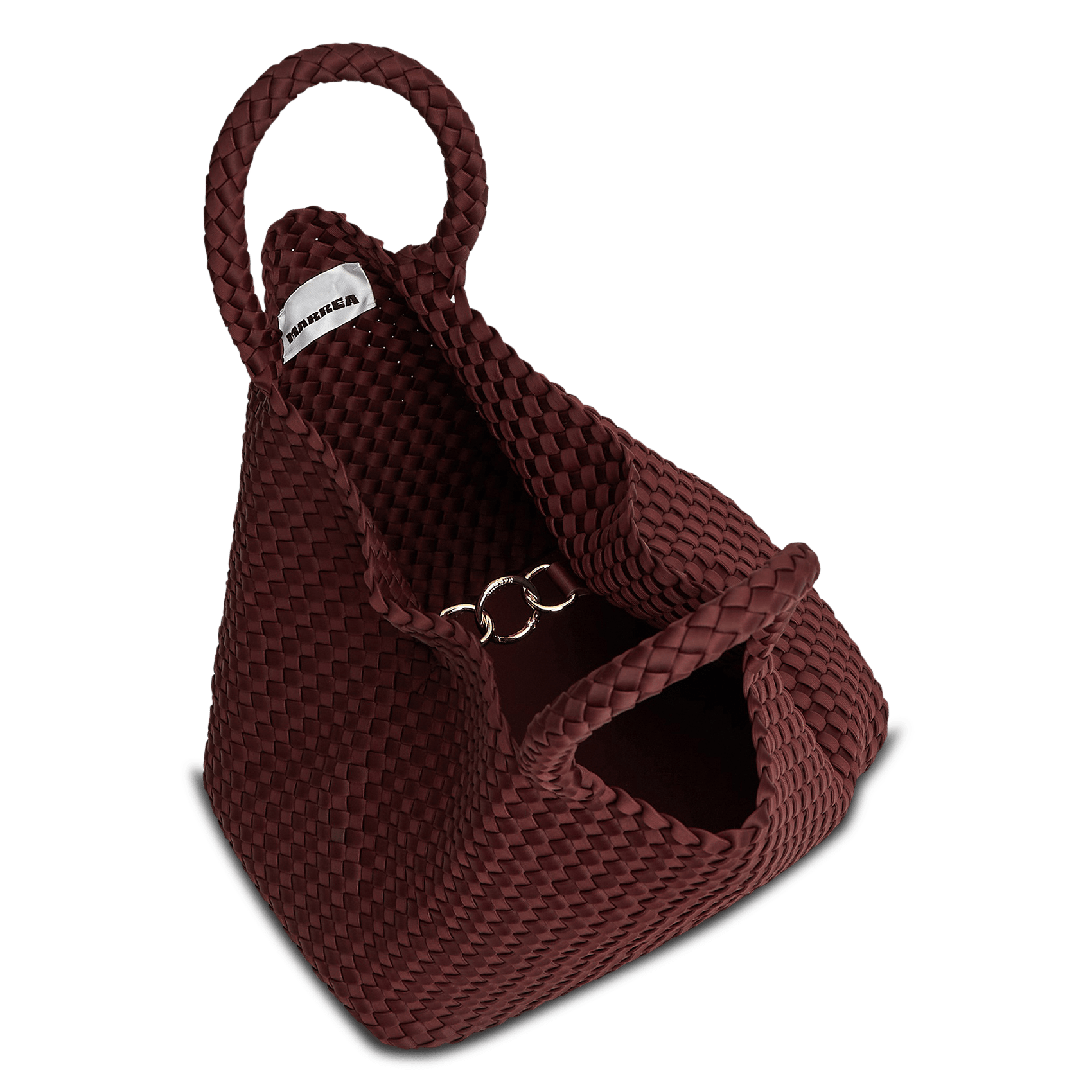 Geflochtene Handtasche MARREA Rot