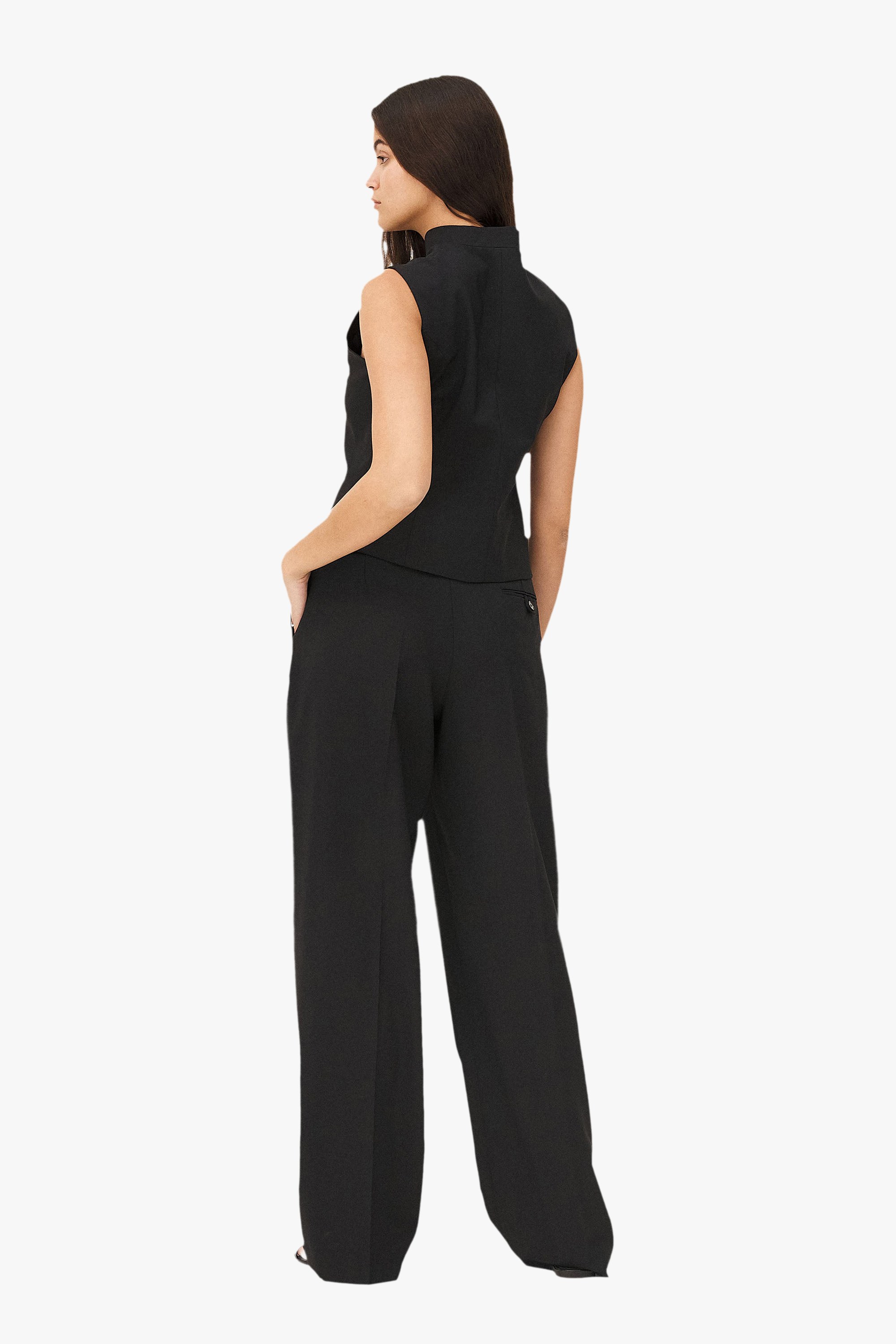 Pantalon tailoring vils Noyoco Black