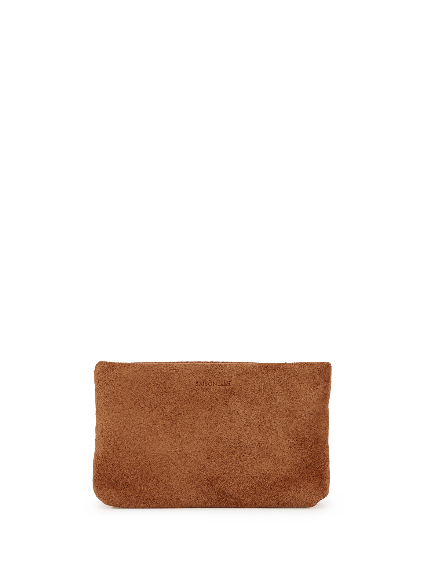 Leather Suede Wallet SAISON 1865 Brown