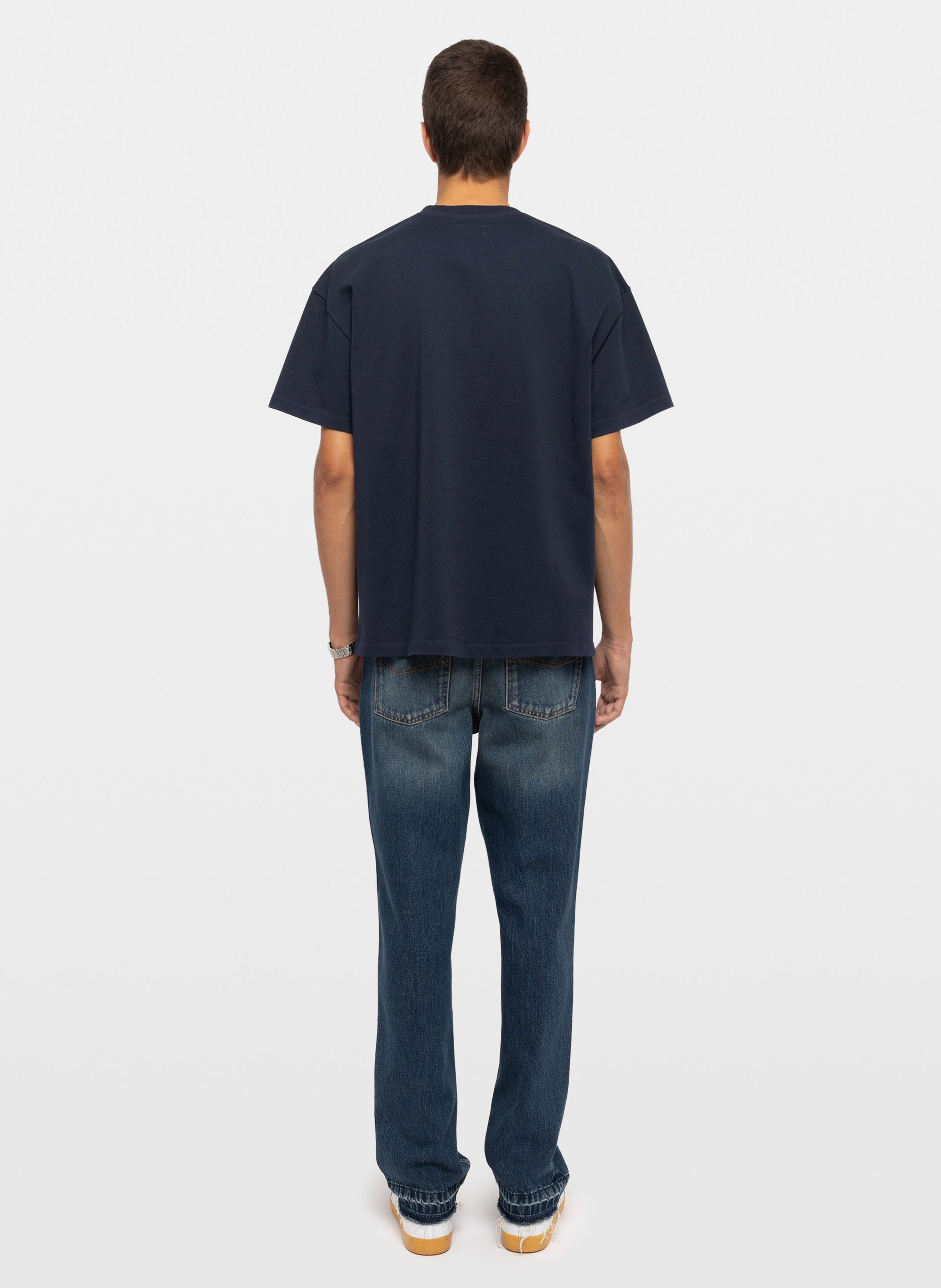Oversize-T-Shirt aus Bio-Baumwolle ZADIG&VOLTAIRE Blau