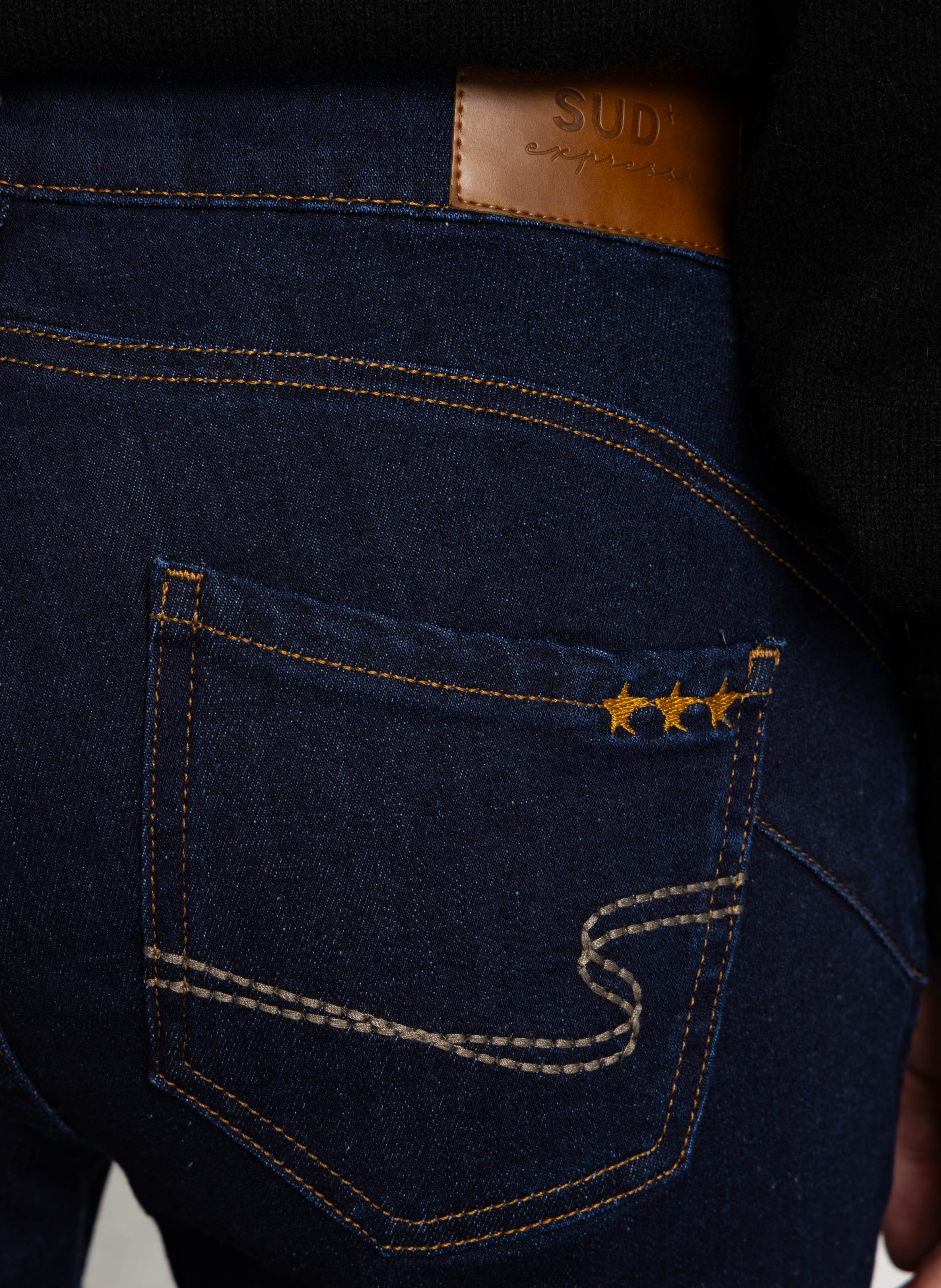 Slimfit-Jeans mit 5 Taschen SUD EXPRESS Blau