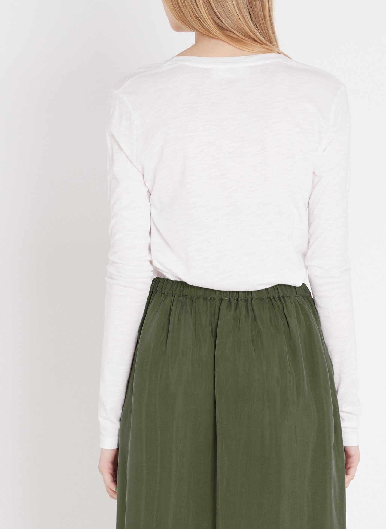 Round-neck cotton T-shirt AMERICAN VINTAGE White