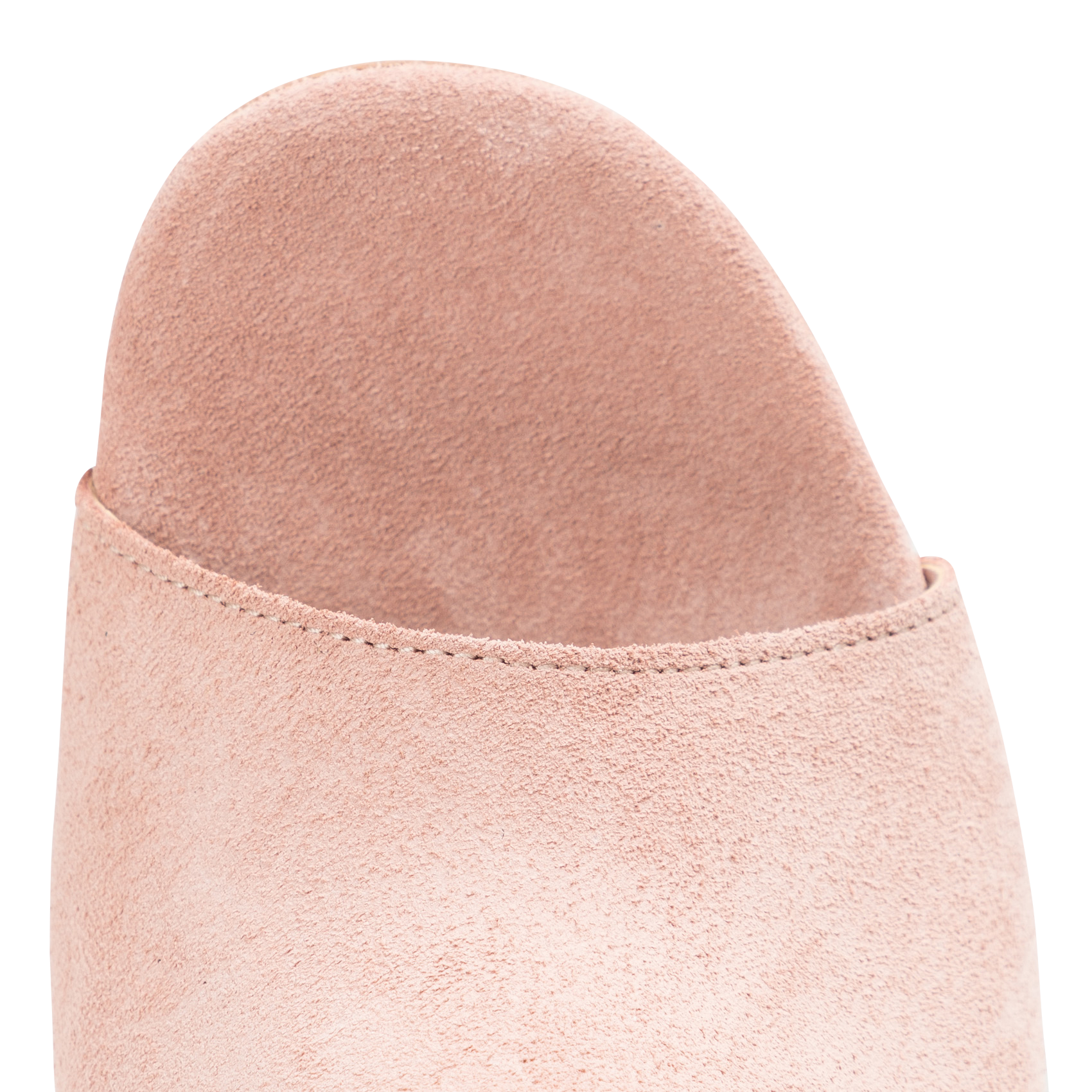 Heeled suede mules ANONYMOUS COPENHAGEN Pink