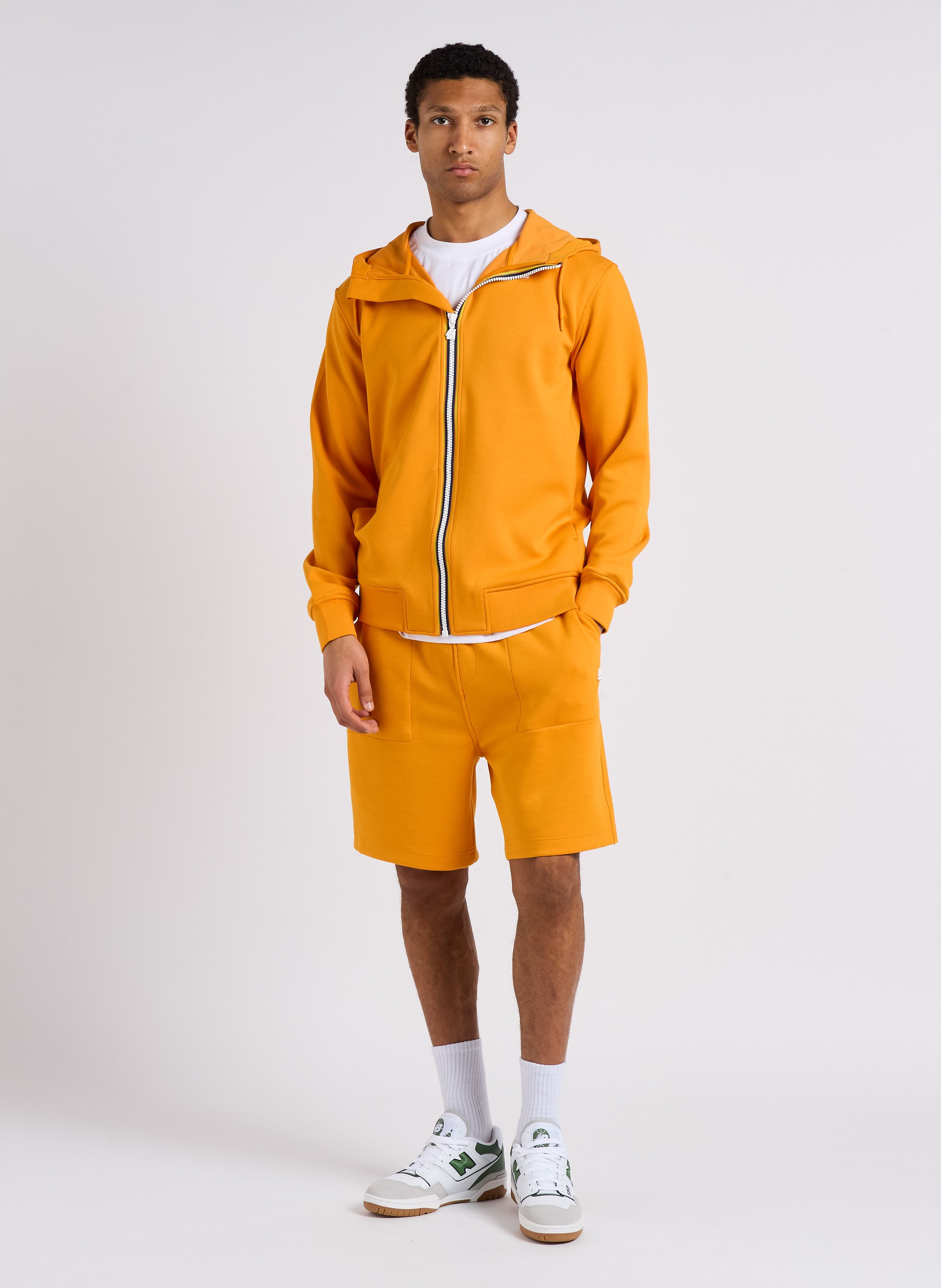 Short high-waisted shorts K-WAY Orange