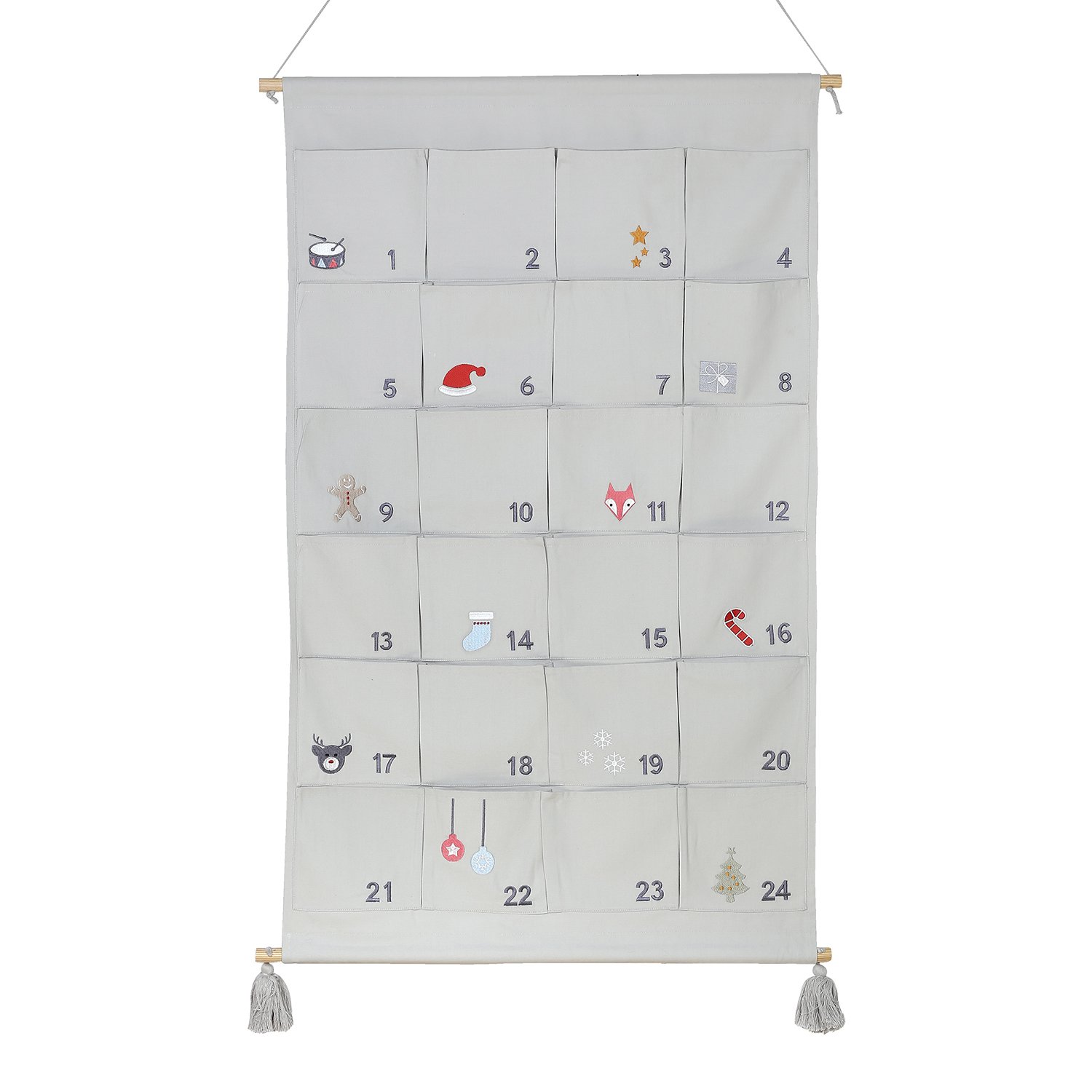 Advent calendar KINDSGUT Grey