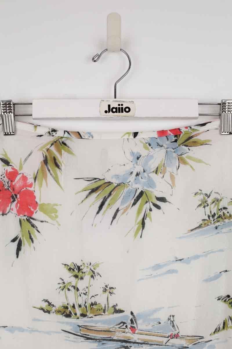 Cotton mini skirt AGNES B. - Seconde Main White